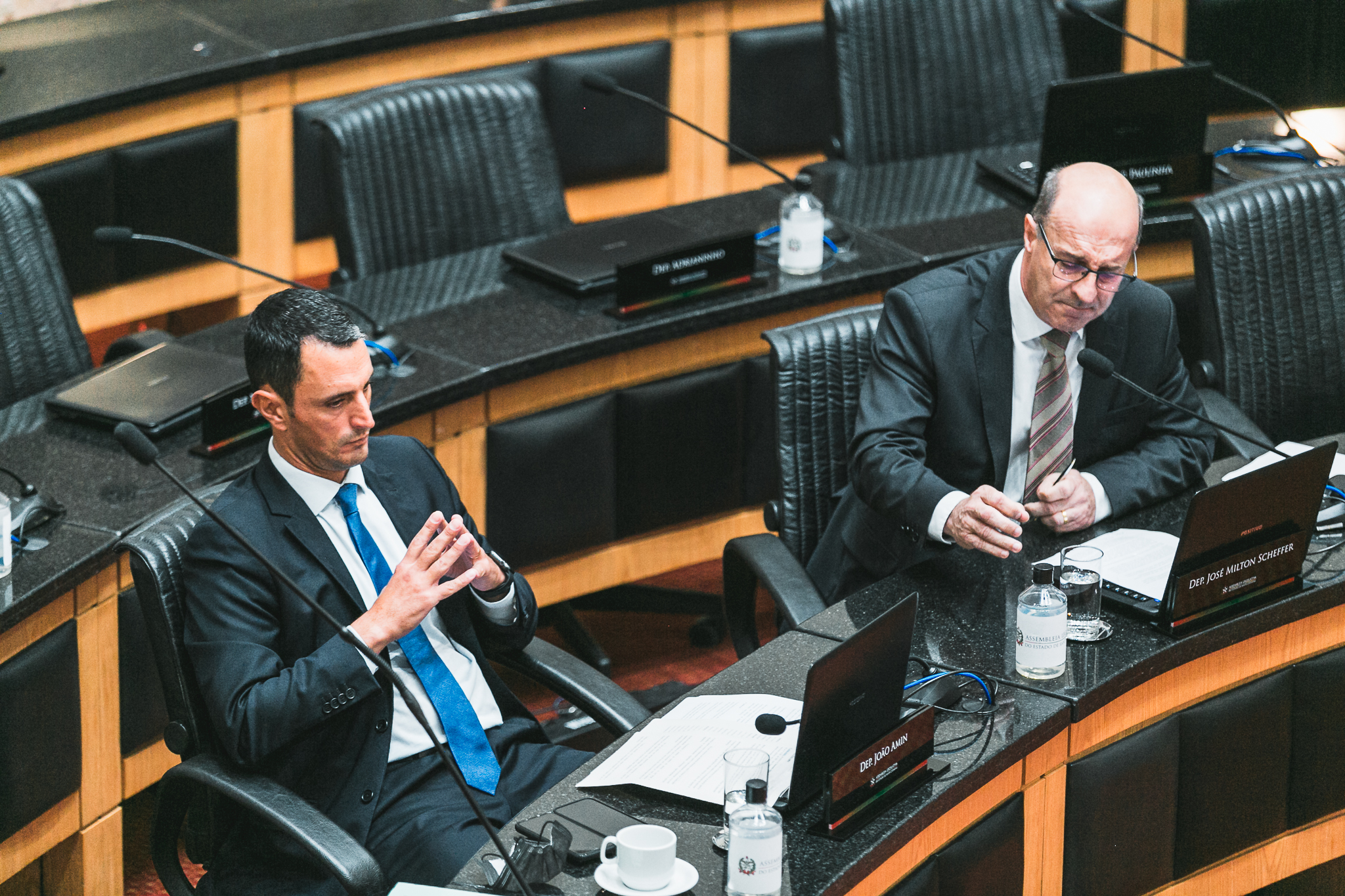 Deputado João Amin (PP) - Deputado José Milton Schefer (PP)
