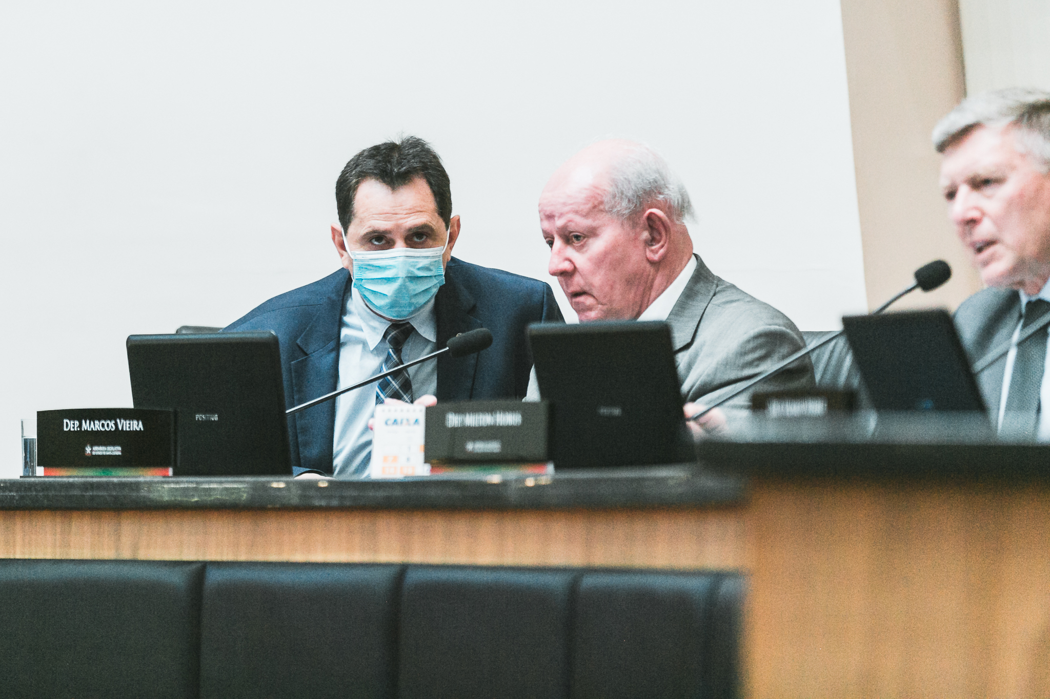 Deputado Coronel Onir Mocelin (PSL) - Deputado Marcos Vieira (PSDB)