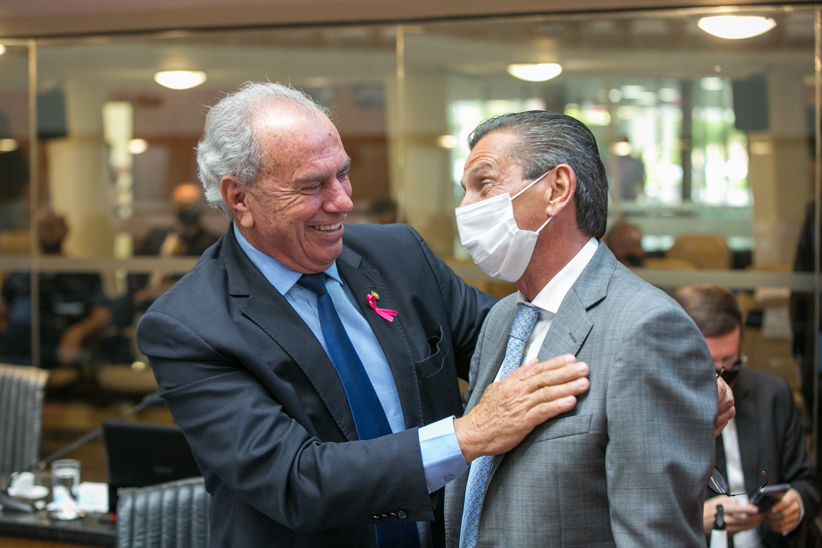 Deputado Nazareno Martins (PSB) e Deputado Julio Garcia (PSD)