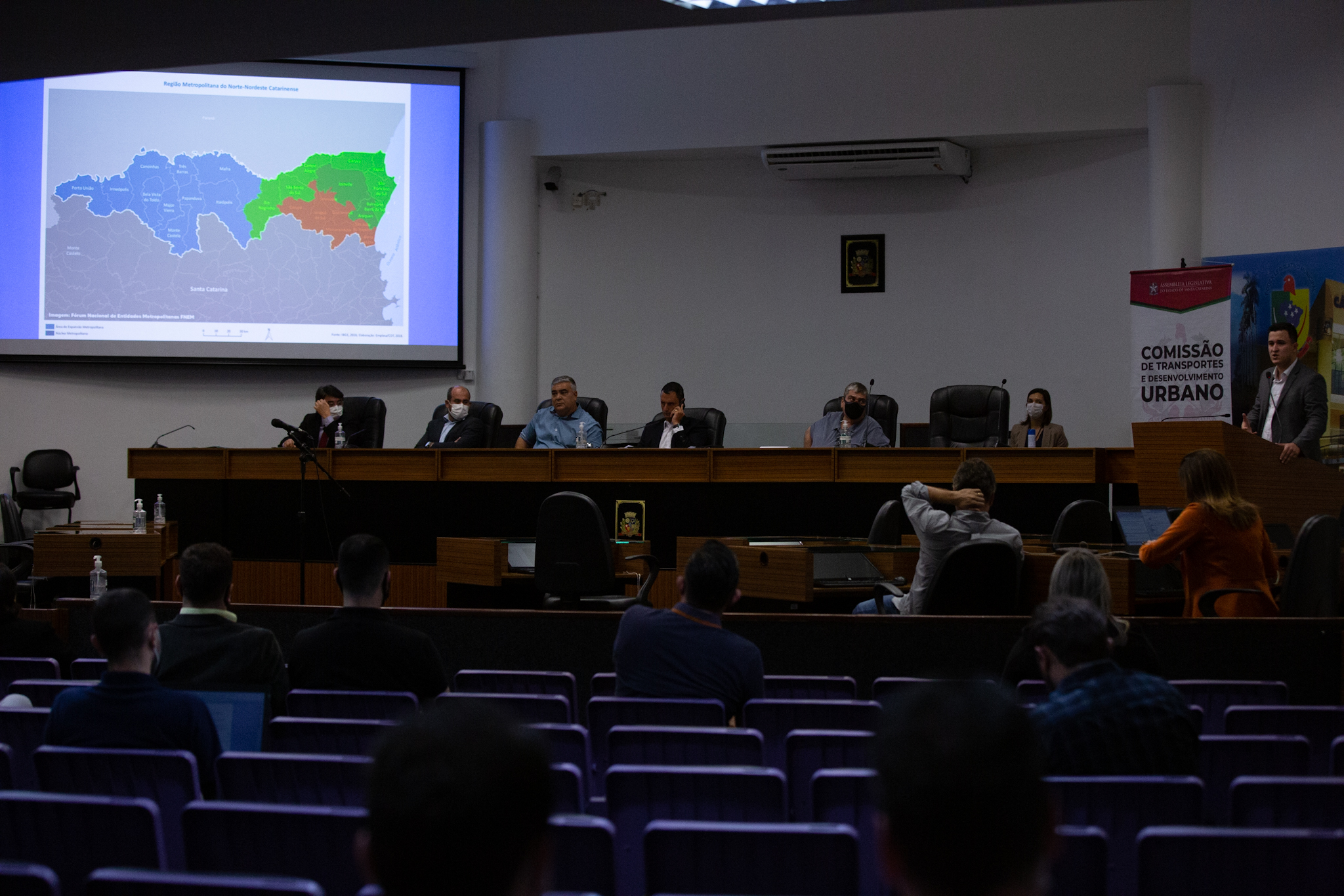 Audiência Pública - Criação de Regiões Metropolitanas em Joinville, Jaraguá do Sul e Planalto Norte