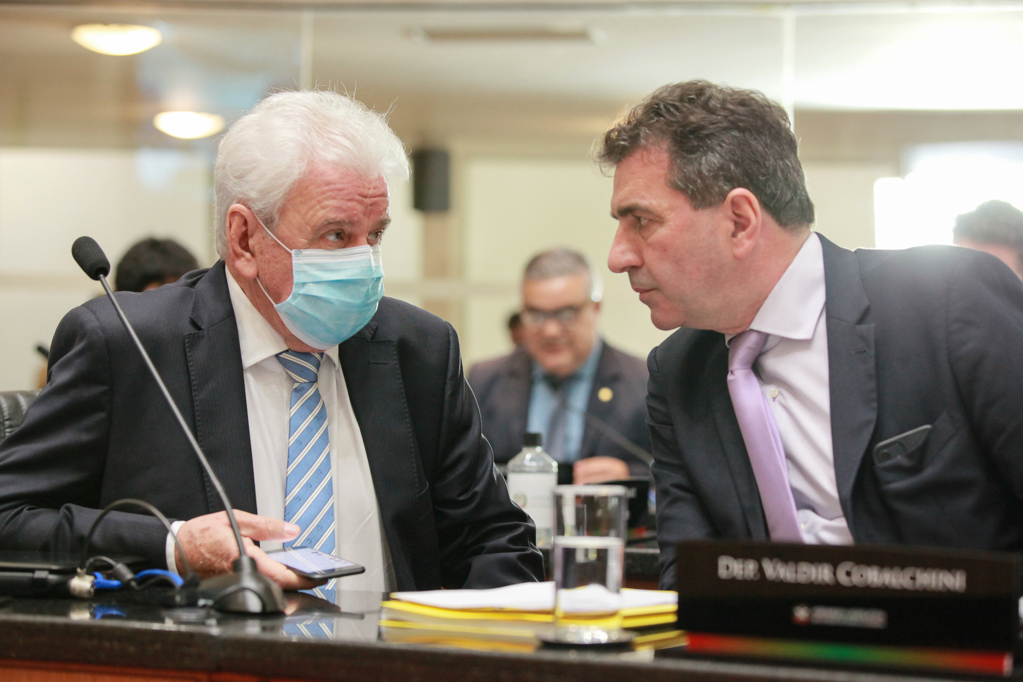 - Deputado Moacir Sopelsa (MDB) - Deputado Valdir Cobalchini (MDB)