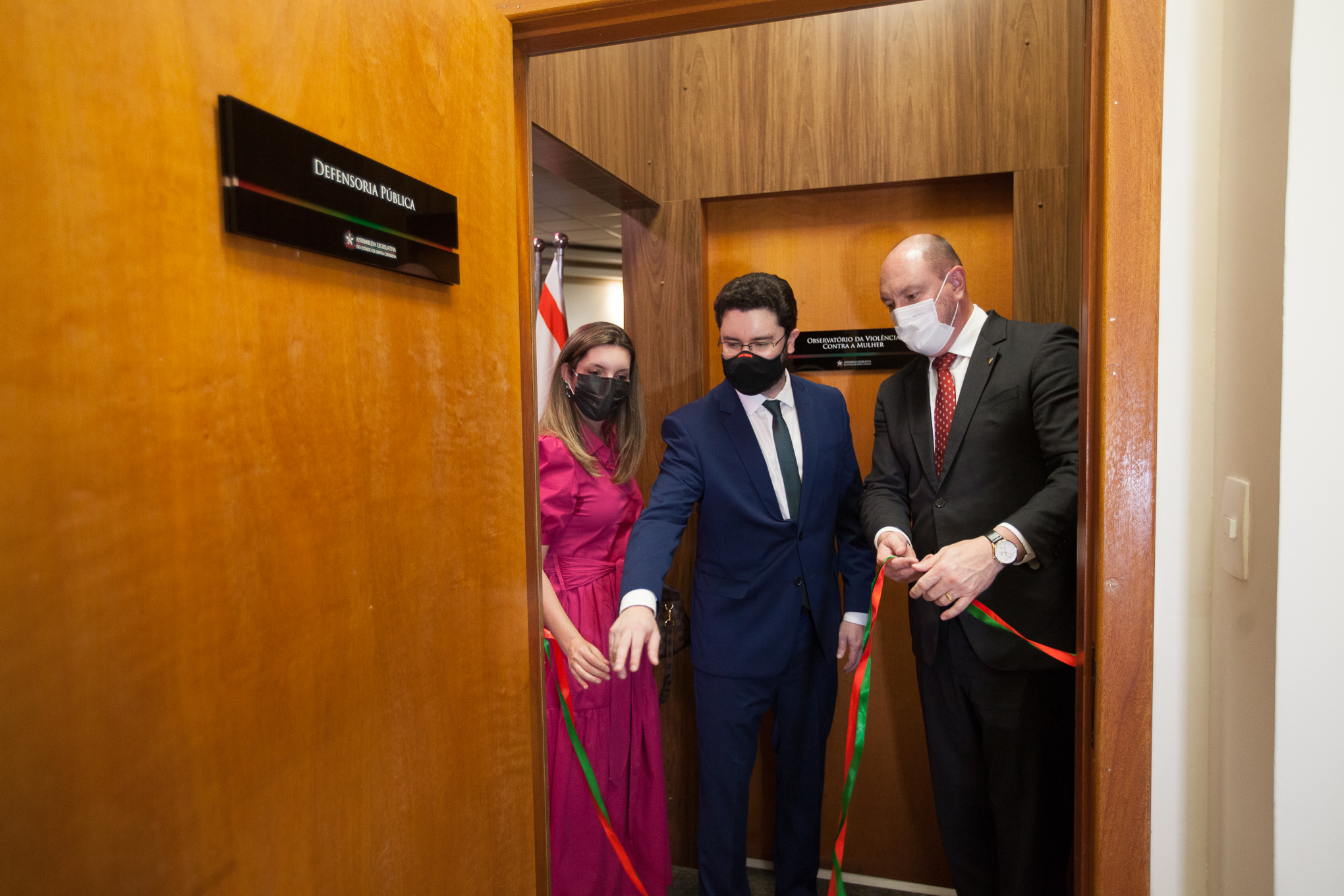 Inauguração da Sala da Defensoria Pública na Alesc