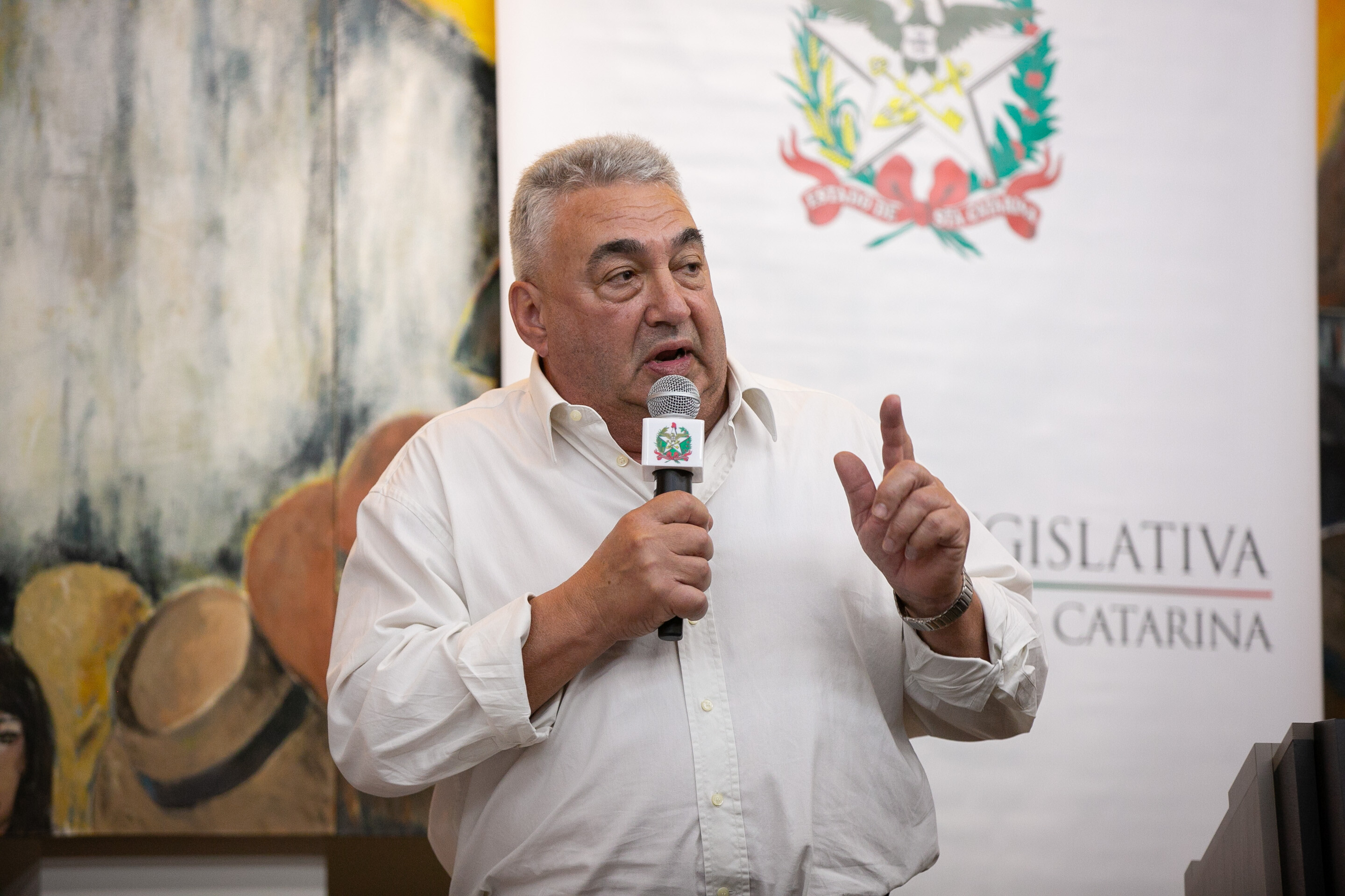 Vice-presidente da Faesc, Enori Barbieri
