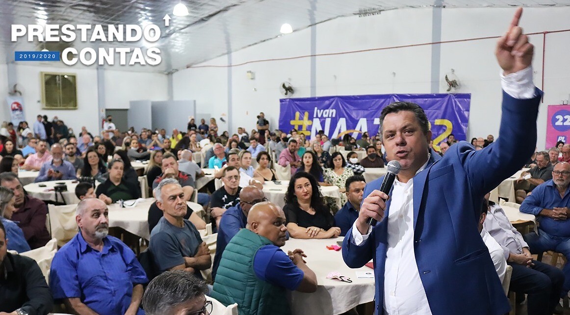 Naatz presta contas do mandato e projeta mais recursos para 2022