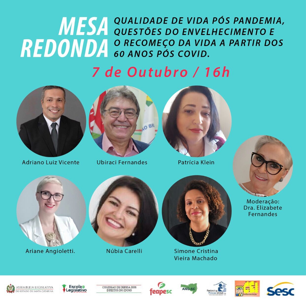 Seminário estadual alusivo ao mês do idoso tem início nesta quinta-feira (7)