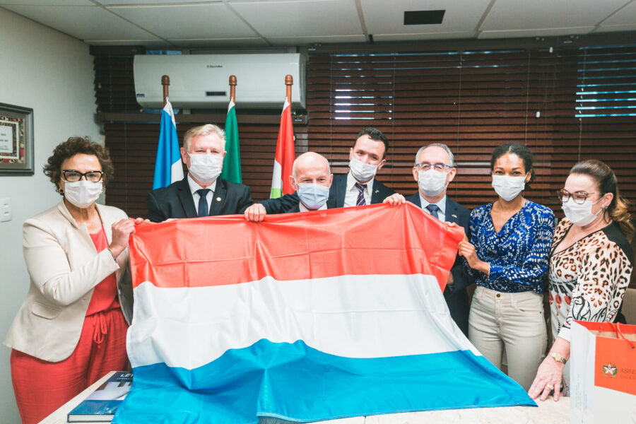 Visita do Embaixador de Luxemburgo