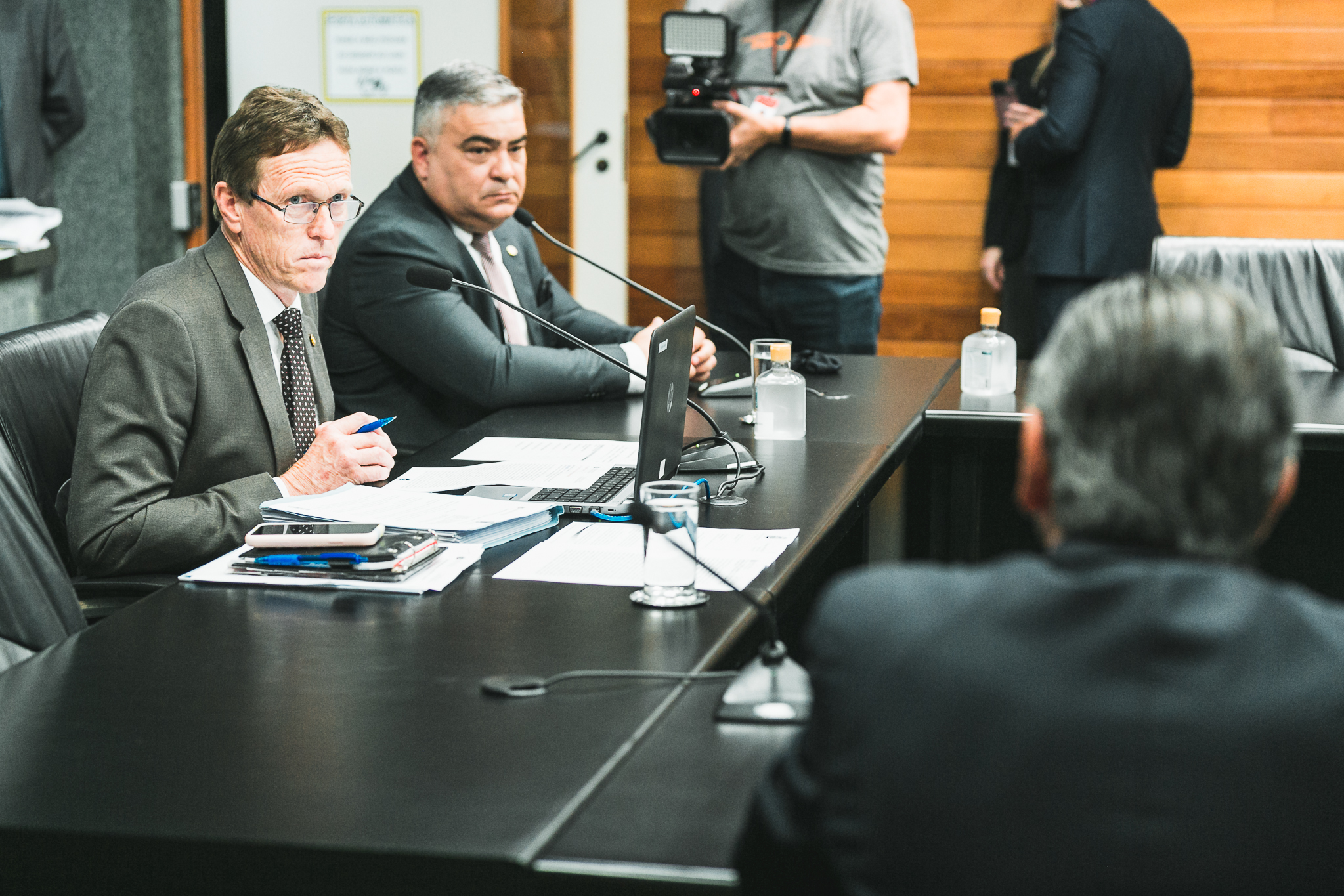 Deputado Volnei Weber (MDB) - Deputado Sargento Lima (PL)