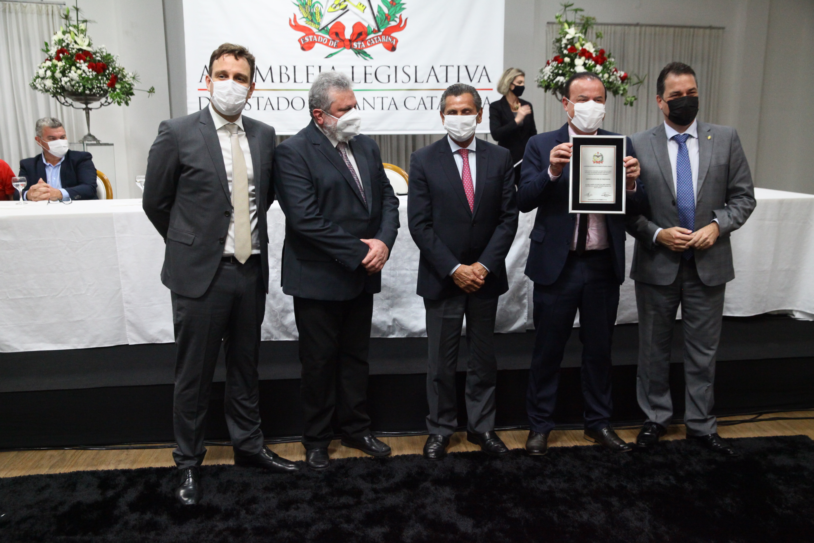 Sessão Solene em Homenagem a Dom Paulo Evaristo Arns - José Cláudio Gonçalves, prefeito de Forquilhinha