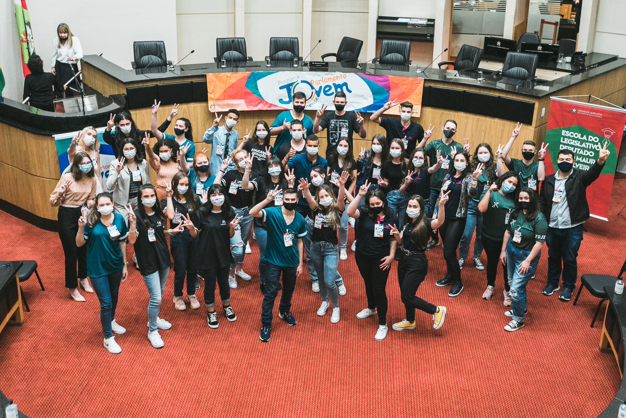 28ª Edição do Programa Parlamento Jovem Catarinense – Cerimônia de Posse