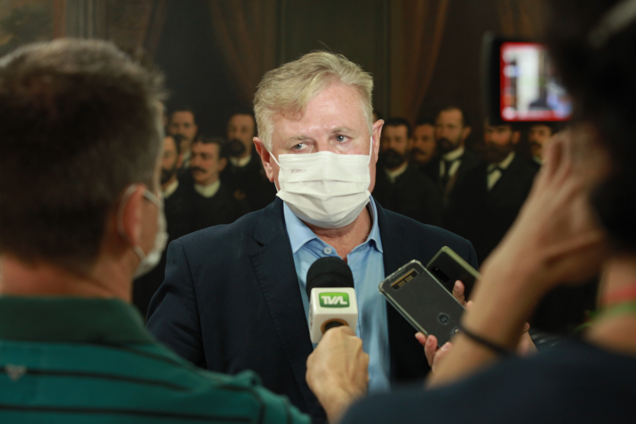 Presidente em exercício da Assembleia Legistaltiva de Santa Catarina, Deputado Nilso Berlanda (PL)