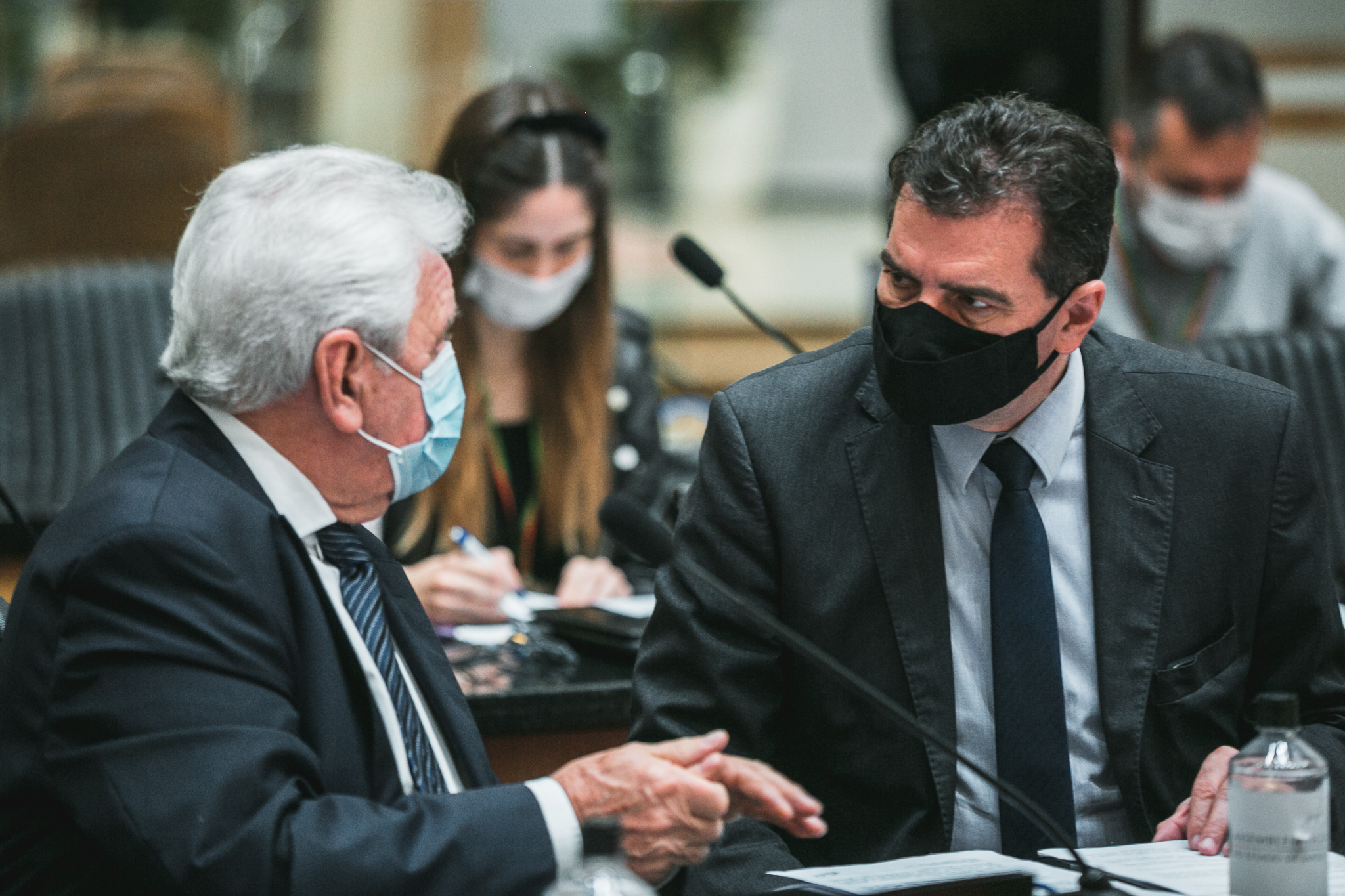 Deputado Moacir Sopelsa (MDB) - Deputado Valdir Cobalchini (MDB)