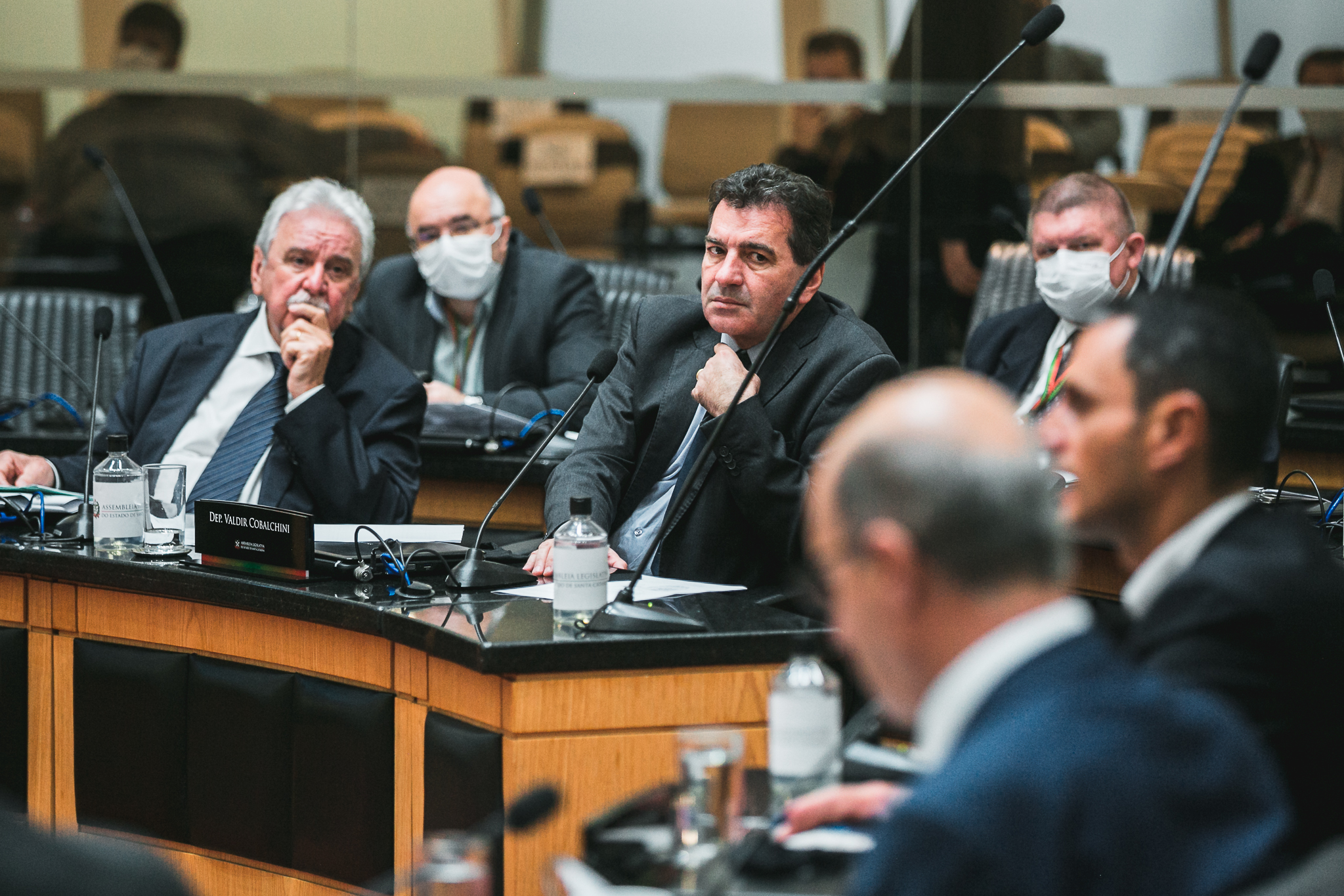 Deputado Moacir Sopelsa (MDB) - Deputado Valdir Cobalchini (MDB)