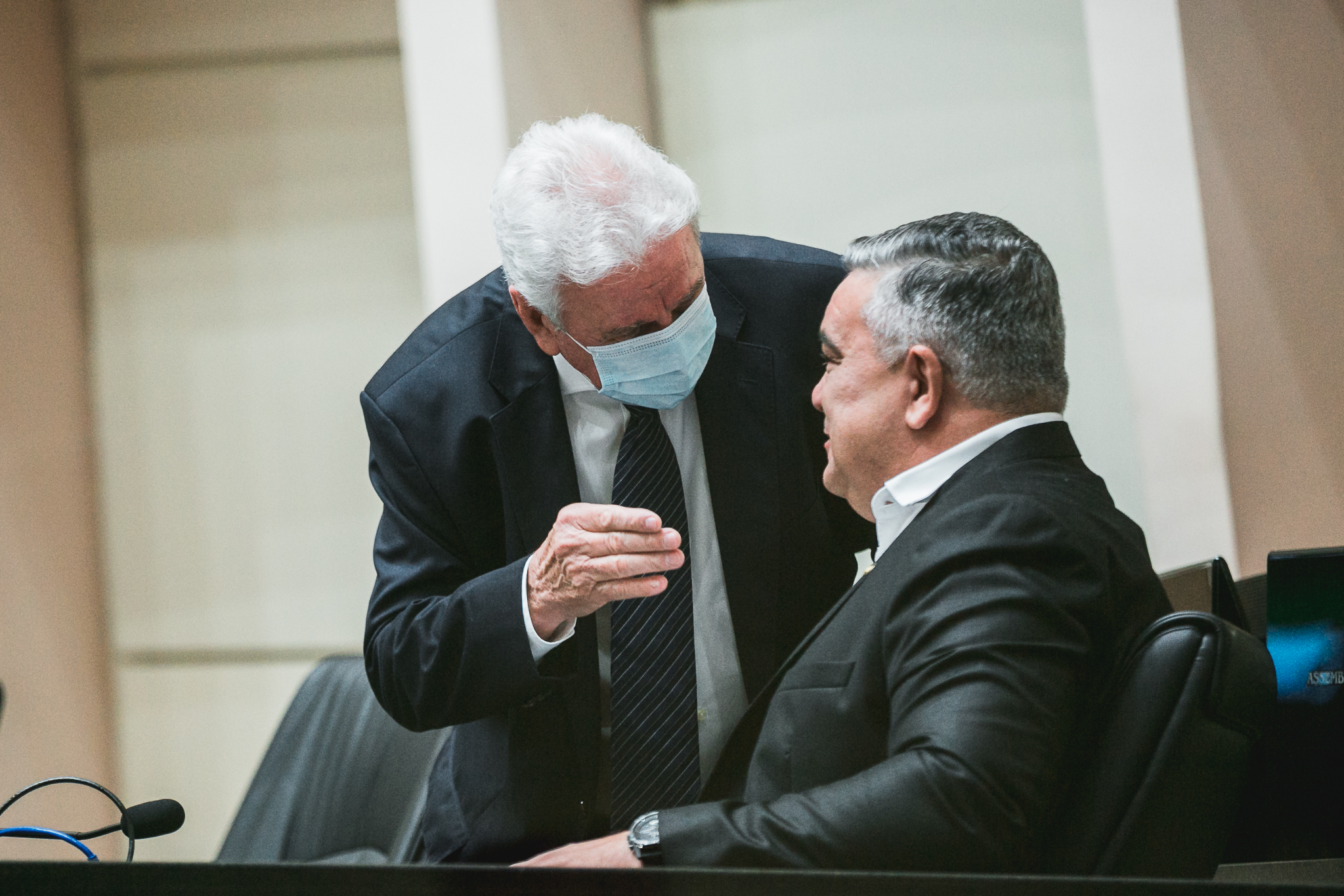 Deputado Moacir Sopelsa (MDB) - Deputado Sargento Lima(PL)