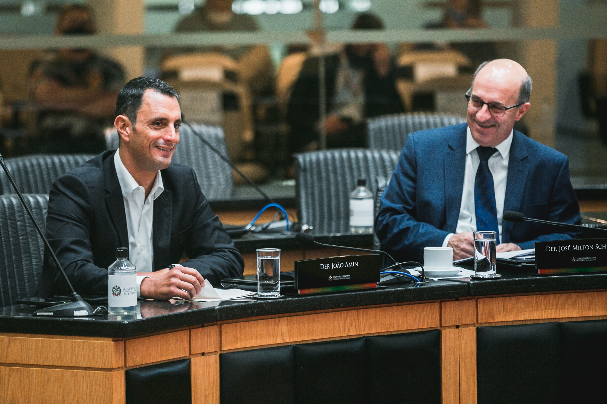 Deputado João Amin (PP) - Deputado José Milton Scheffer (PP)