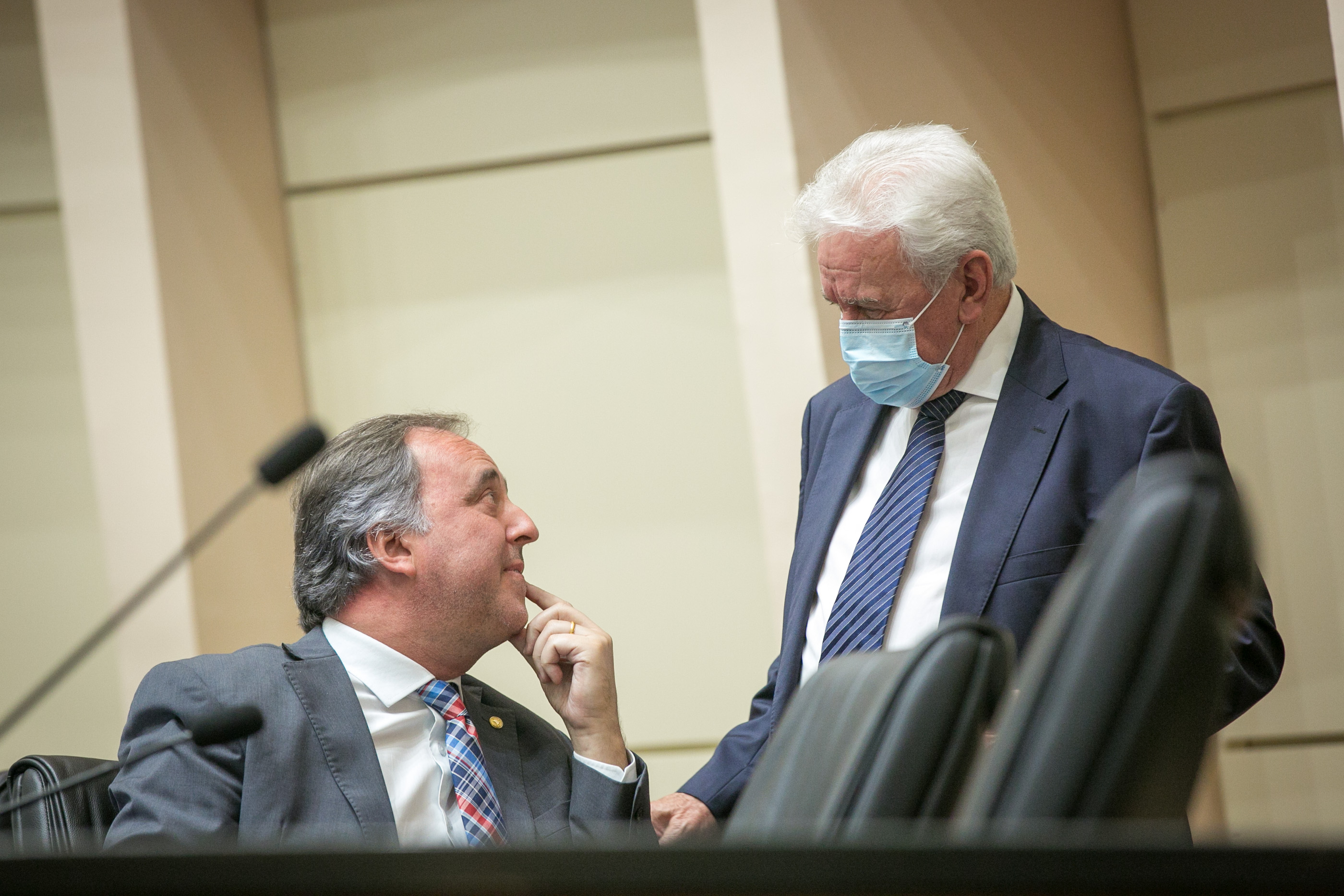 Deputado Kennedy Nunes (PTB) e Deputado Moacir Sopelsa (MDB)