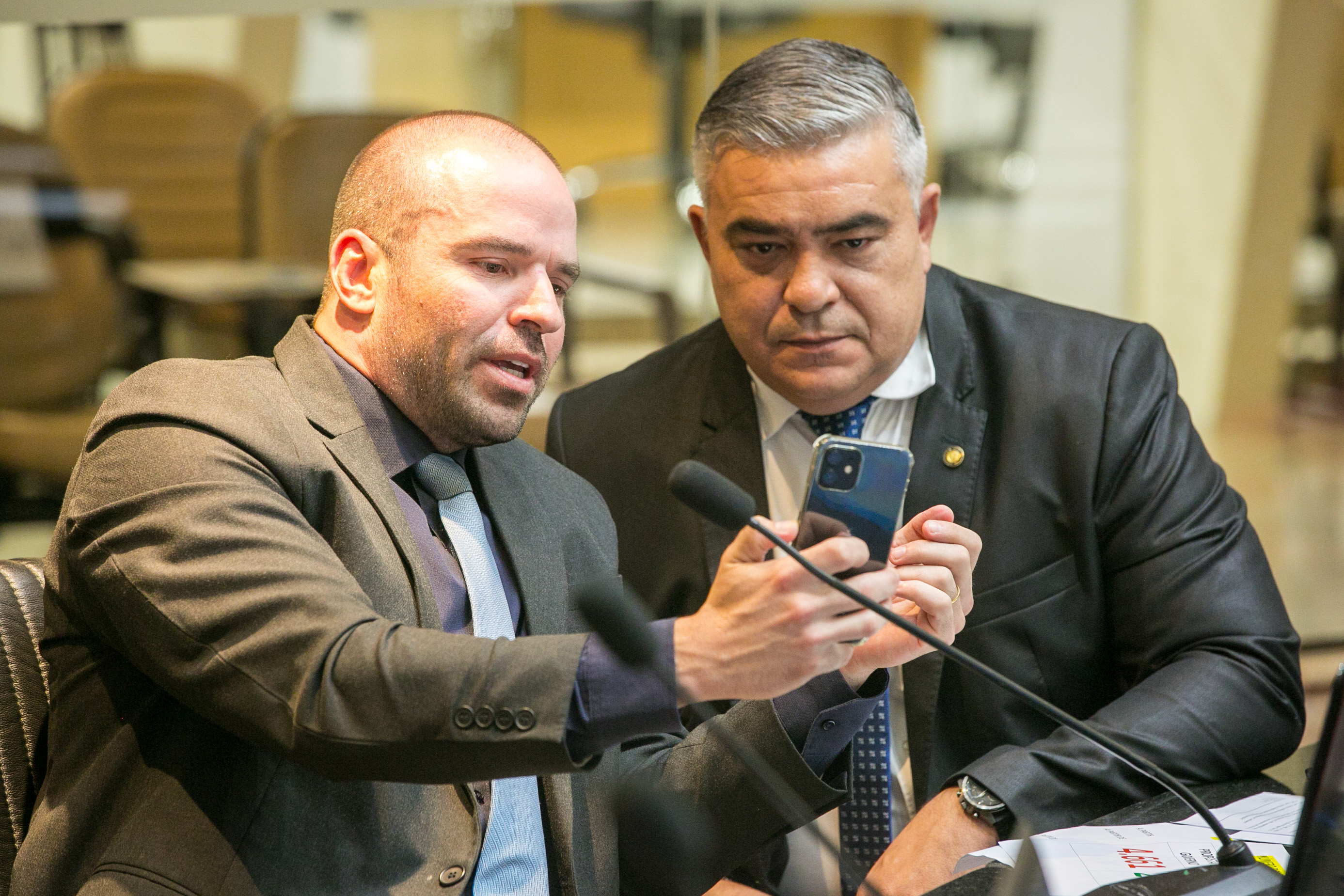 Deputado Jessé Lopes (PSL) e Deputado Sargento Lima (PL)