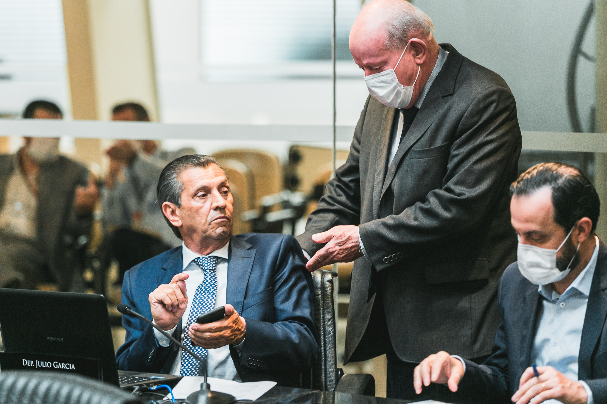 Deputado Marcos Vieira (PSDB) - Deputado Júlio Garcia (PSD)