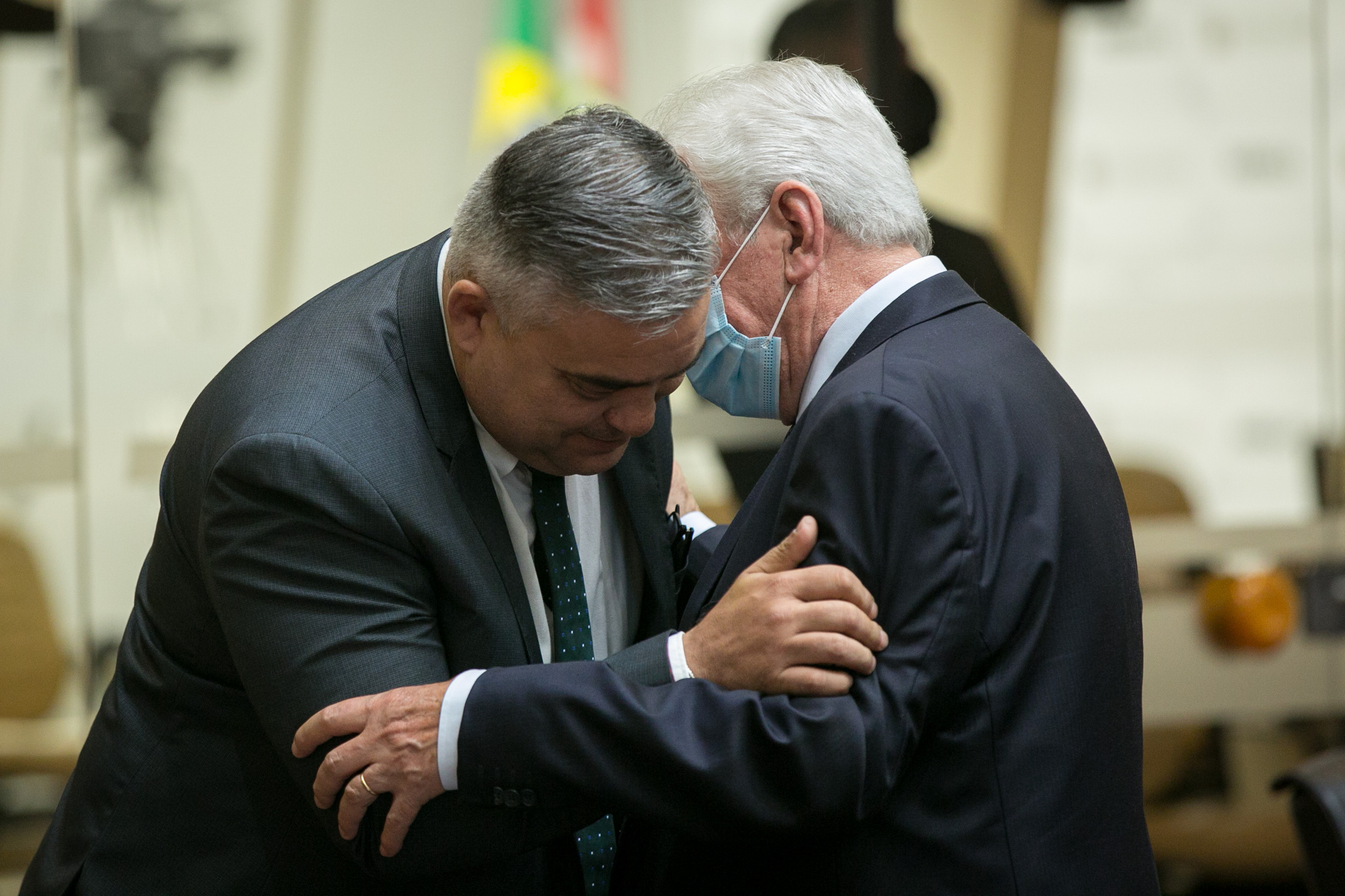 Deputado Sargento Lima (PL) e Deputado Moacir Sopelsa (MDB)