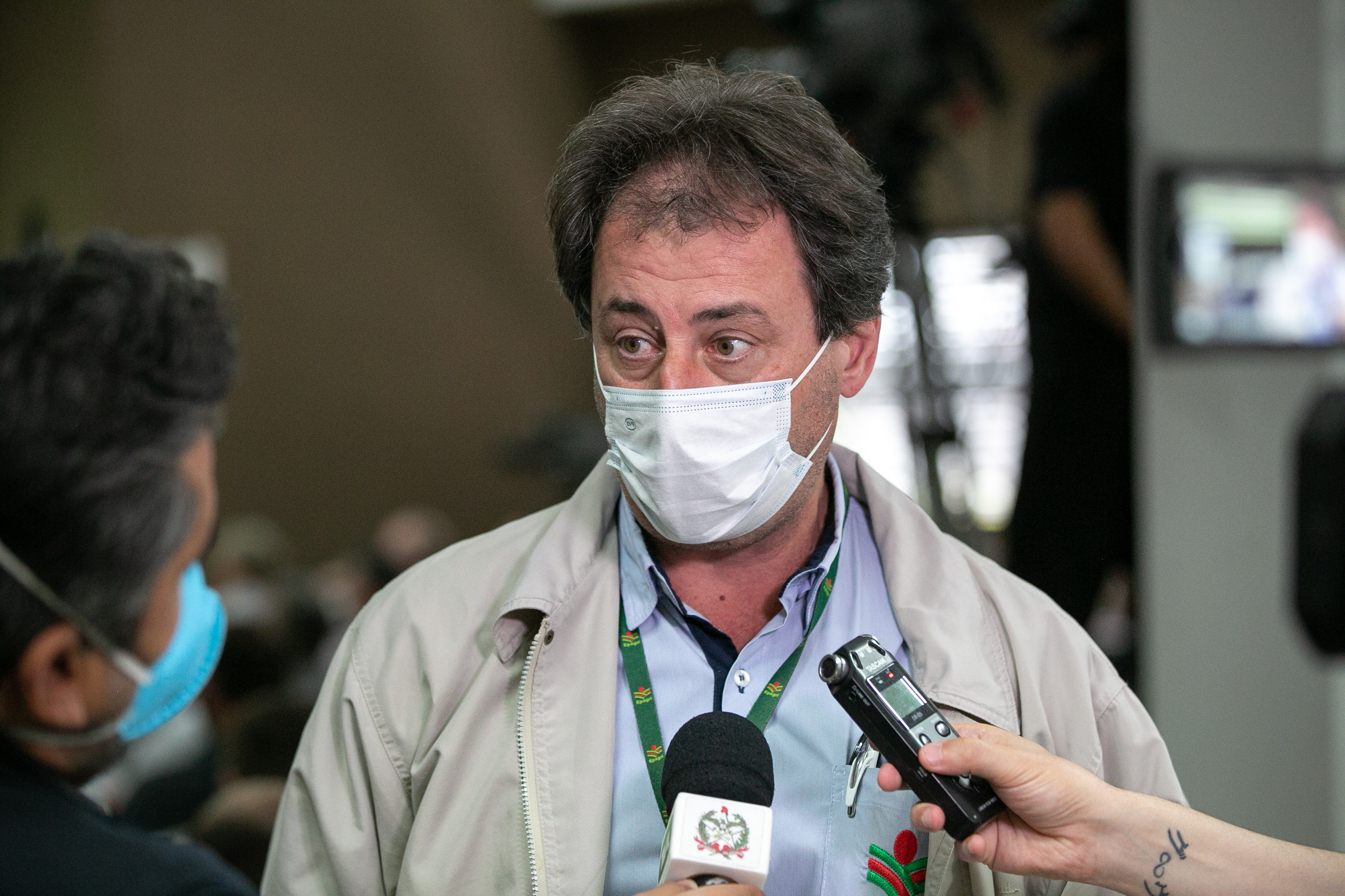 Engenheiro Agrônomo da Epagri em Criciúma, Fernando Damian Preve Filho