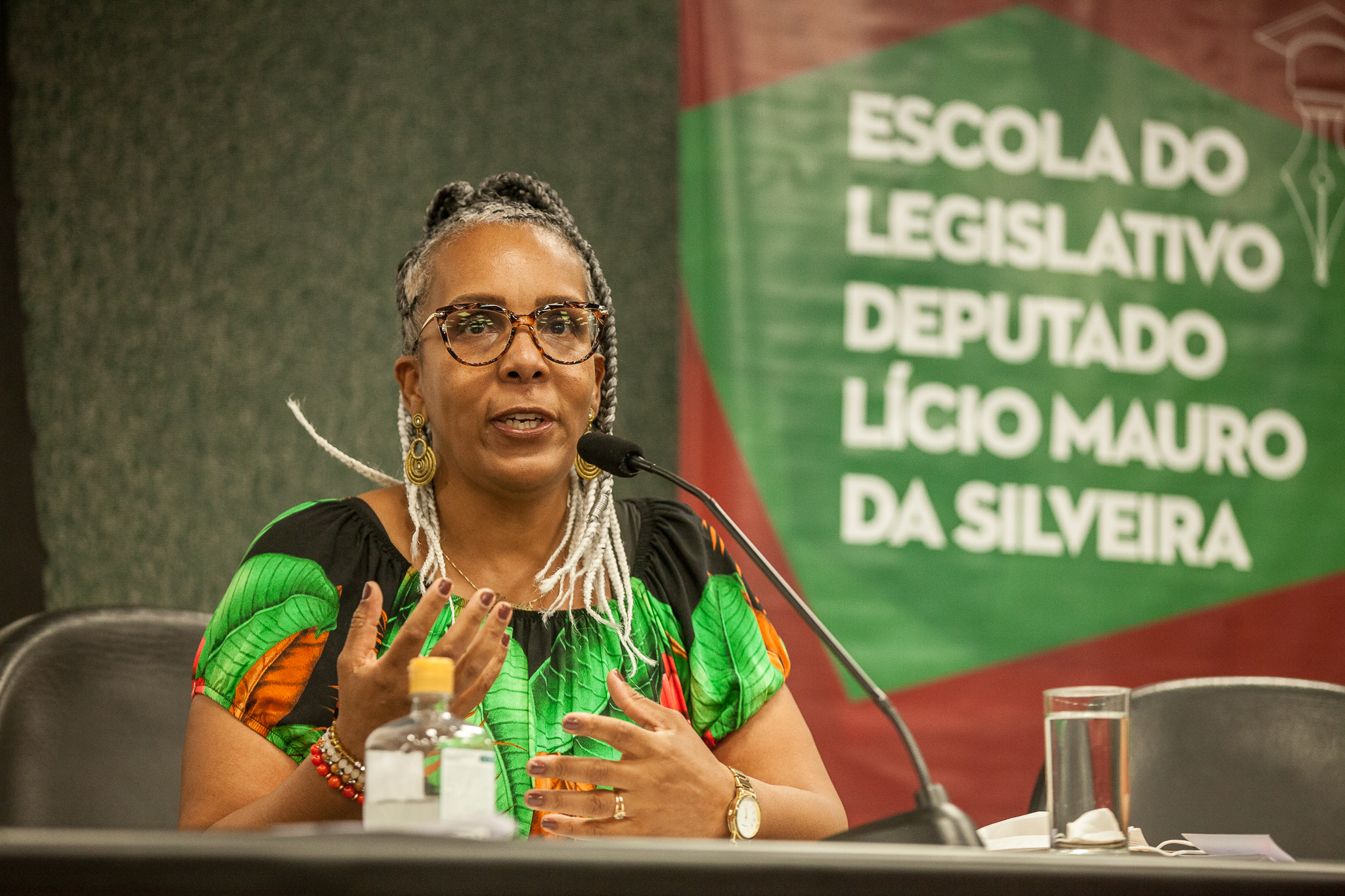 Claudia Prado da Rosa, enfermeira da Secretaria de Estado da Saúde