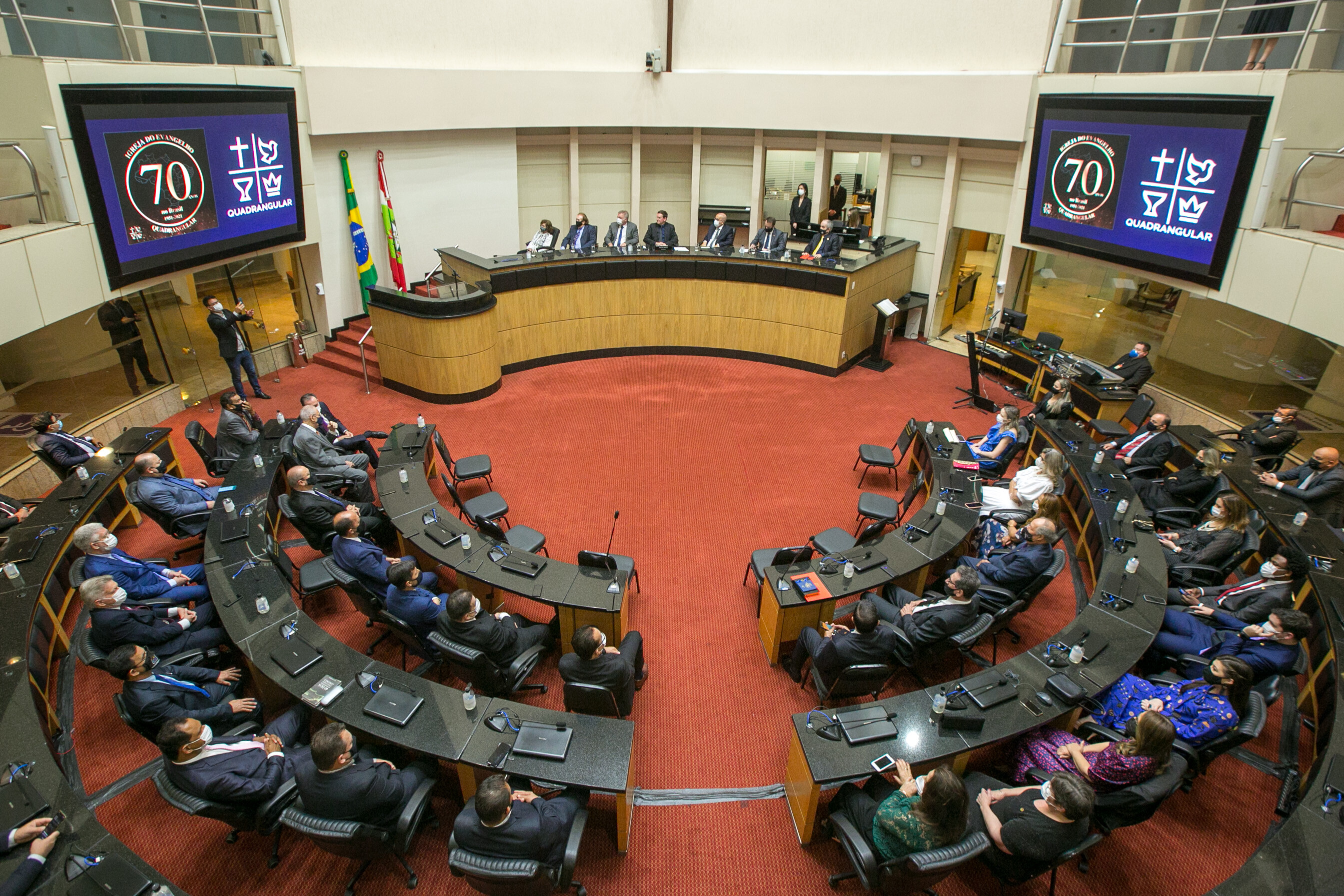 Assembleia destaca os 70 anos da Igreja do Evangelho Quadrangular