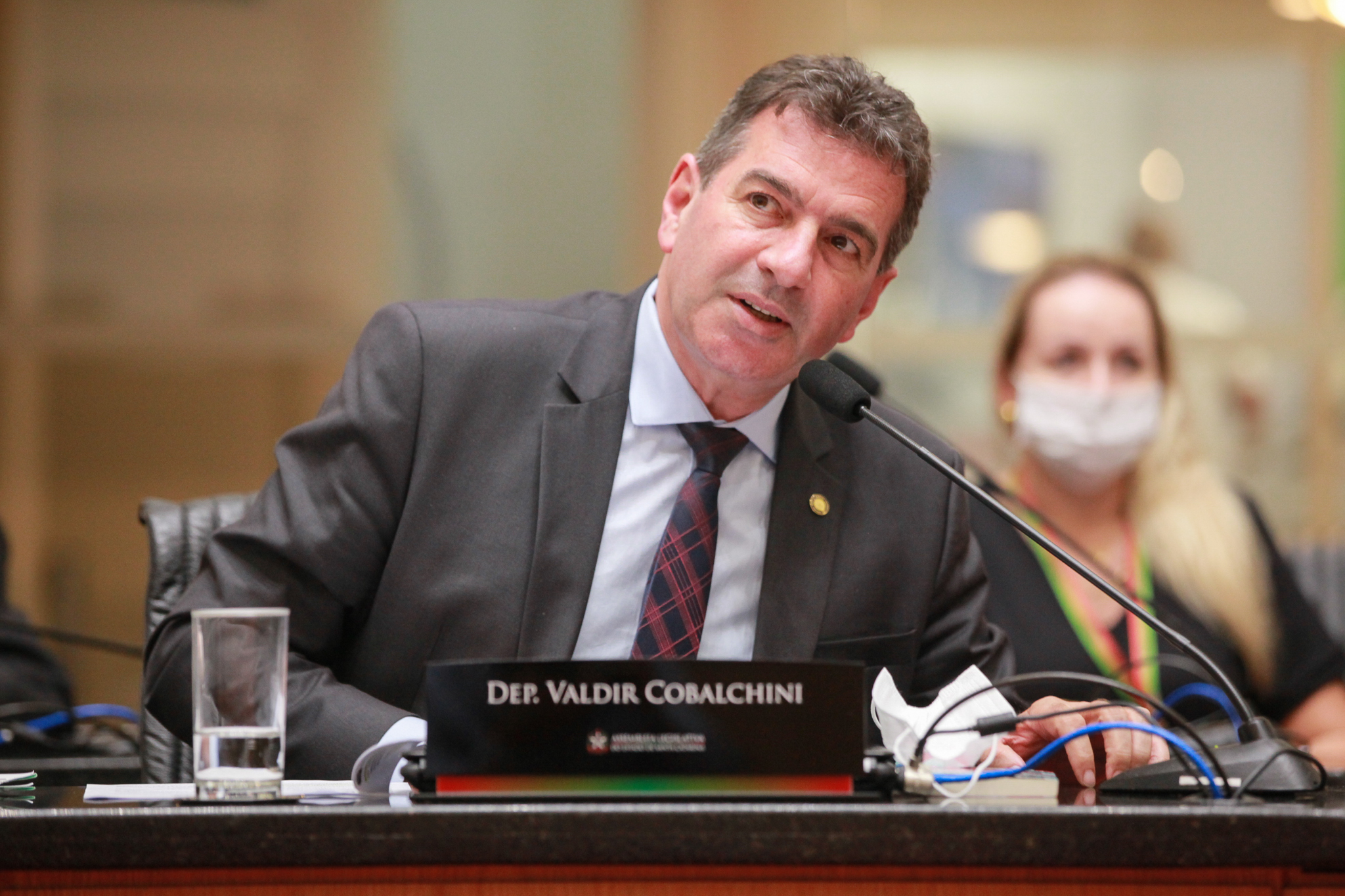 - Deputado Valdir Cobalchini (MDB)