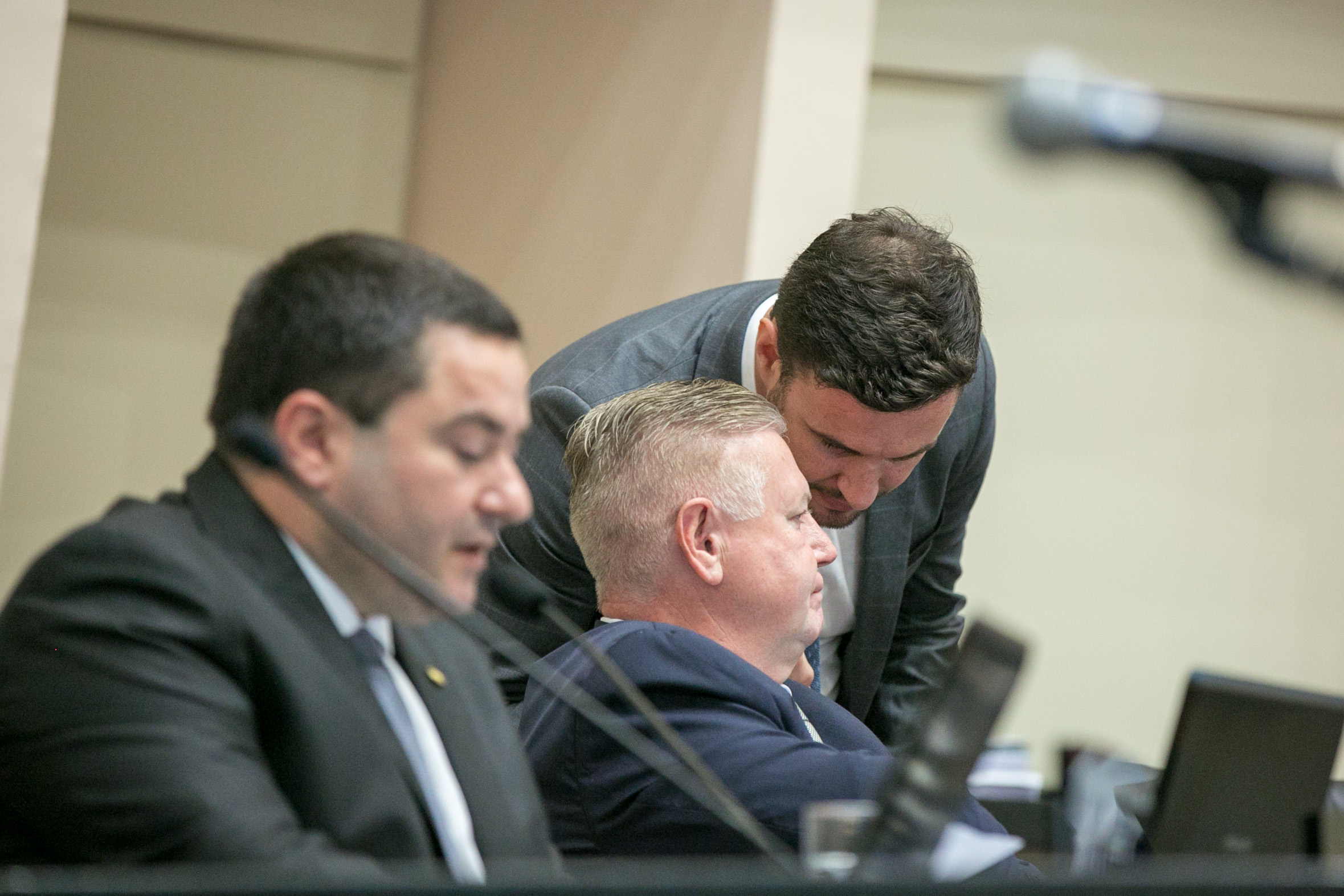 Deputado Nilso Berlanda (PL) e Deputado Felipe Estevão (PSL)