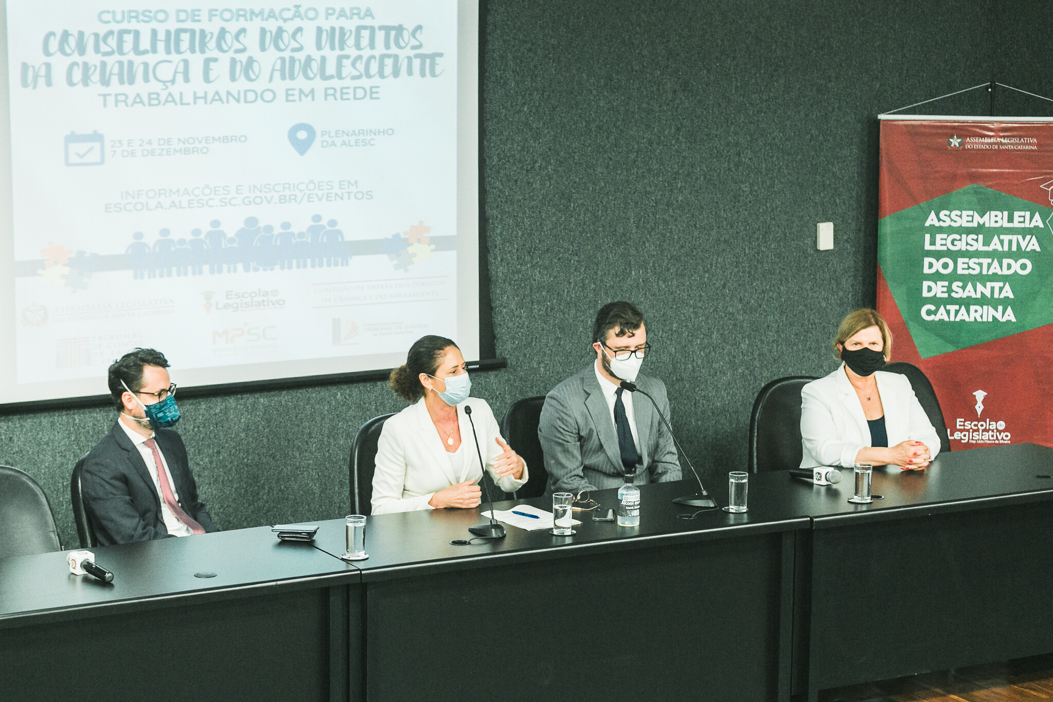 Alesc promove capacitação de conselheiros municipais da Criança e do Adolescente