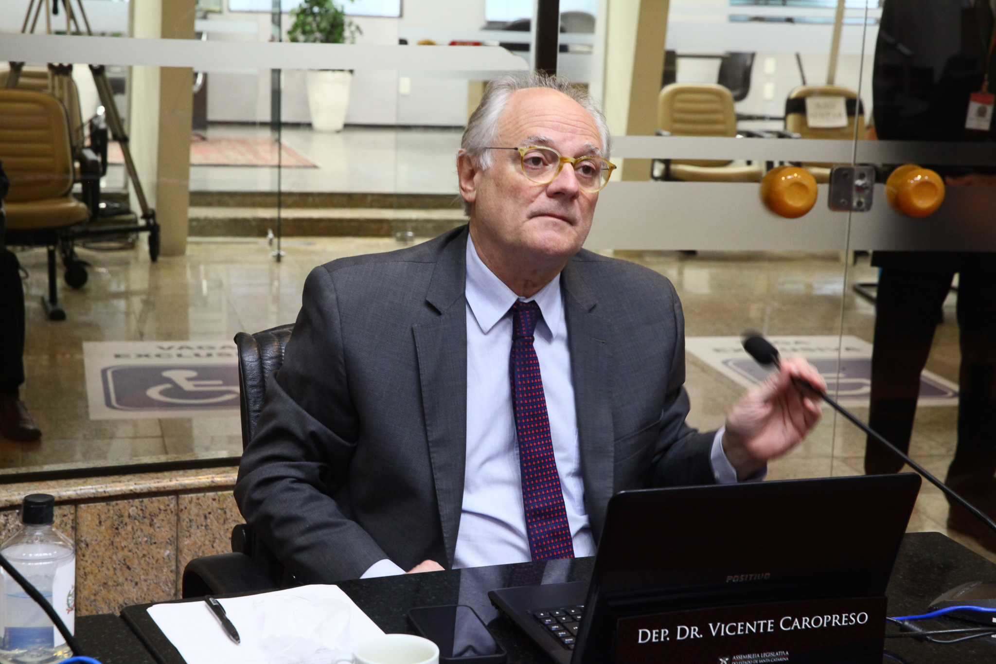 Comissão Especial - Indicação do novo presidente da ARESC - Deputado Vicente Caropreso (PSDB)