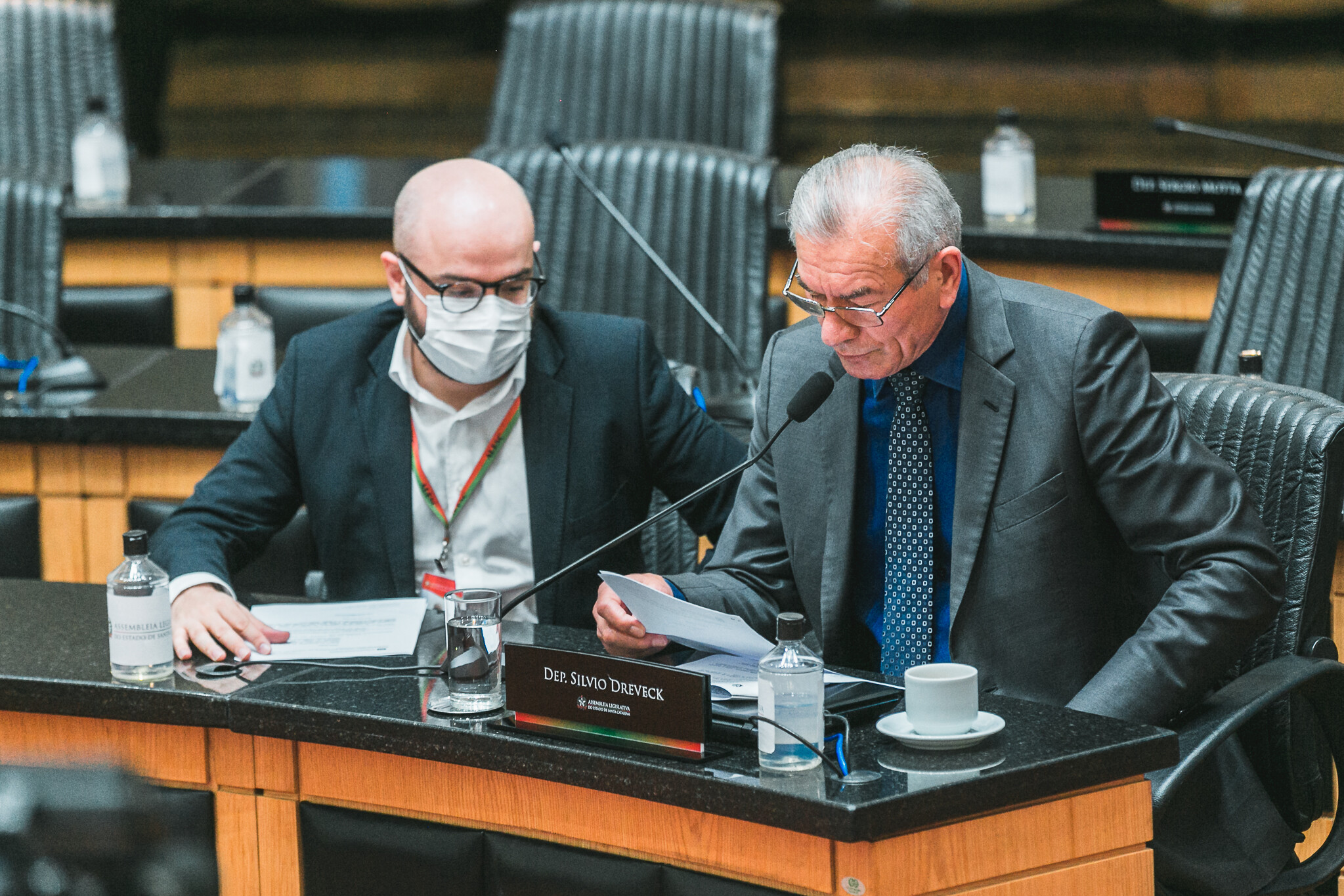 Deputado Silvio Dreveck (D)