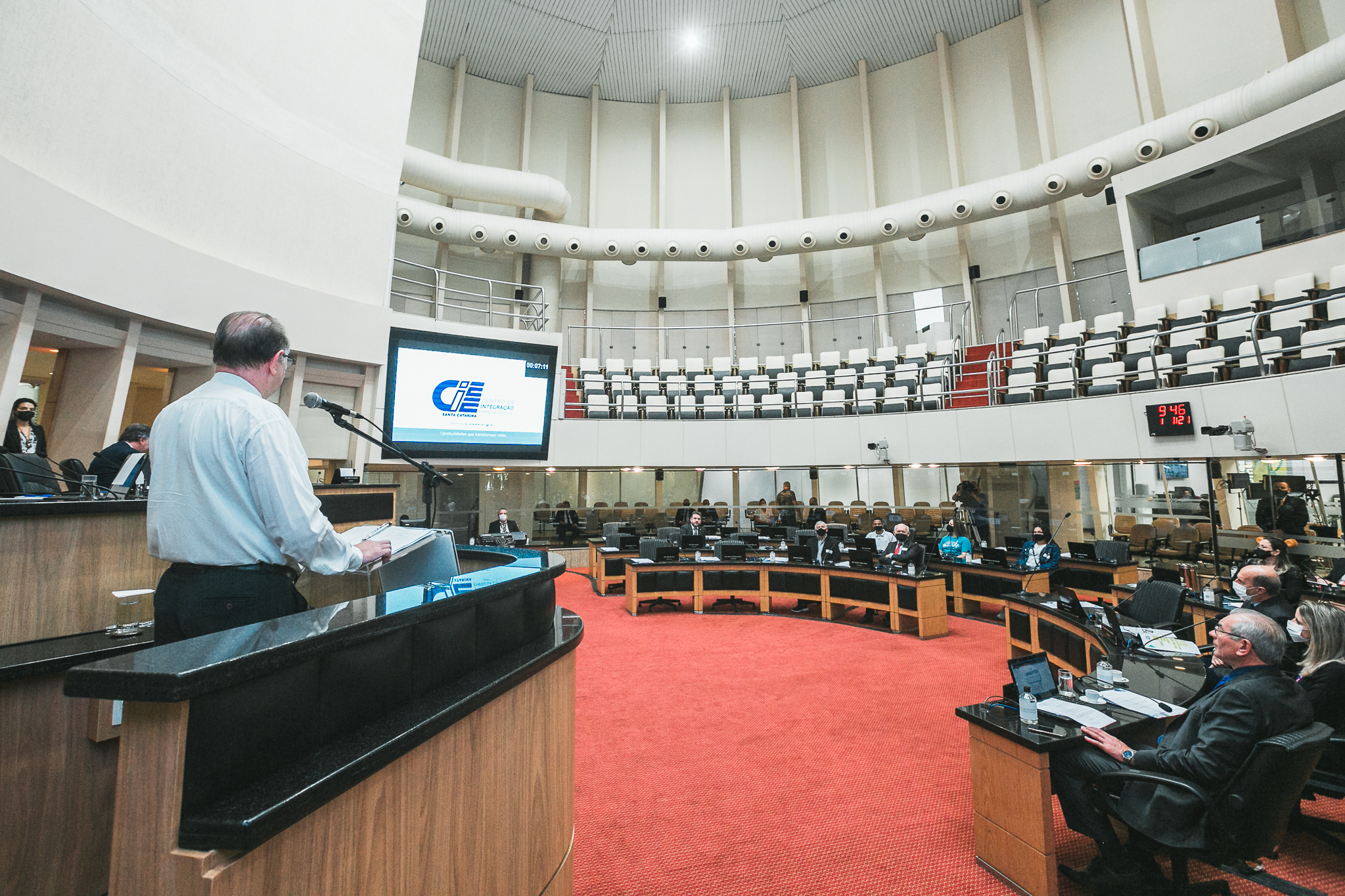 Presidente do CIEE-SC, Luiz Carlos Floriani