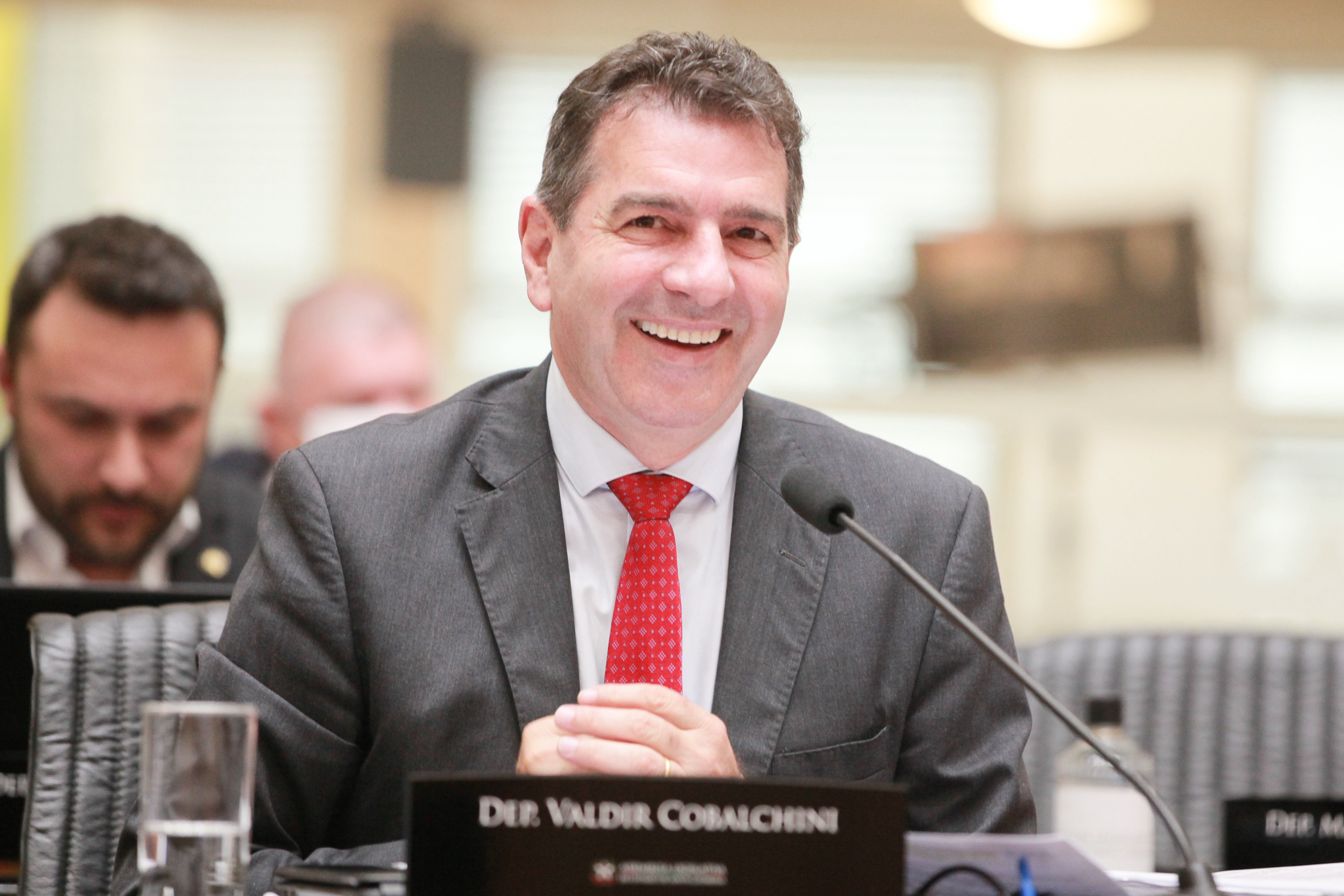 - Deputado Valdir Cobalchini (MDB)