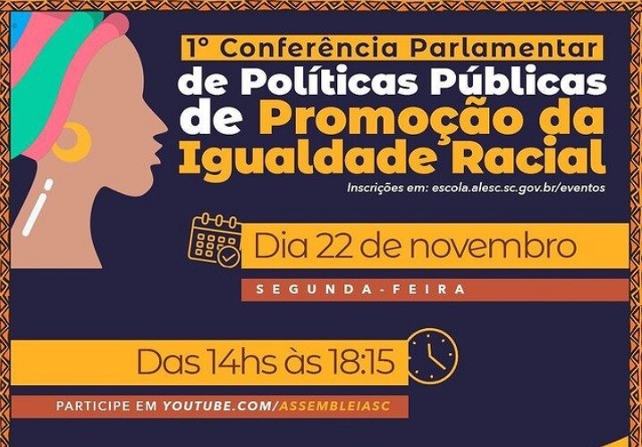 Alesc promove evento de políticas para promoção da igualdade racial