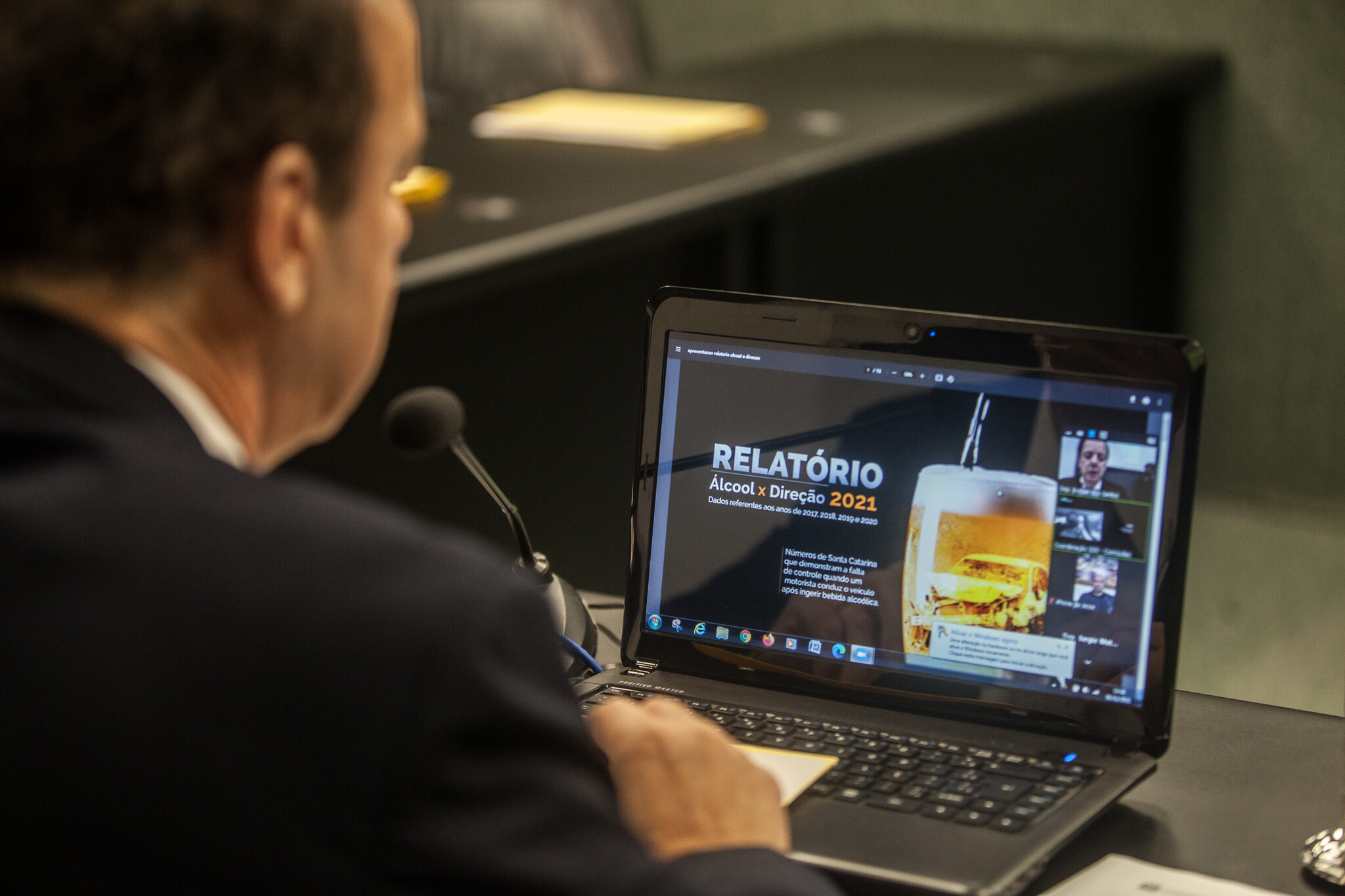 Comissão de Prevenção e Combate às Drogas apresenta relatório de 2021