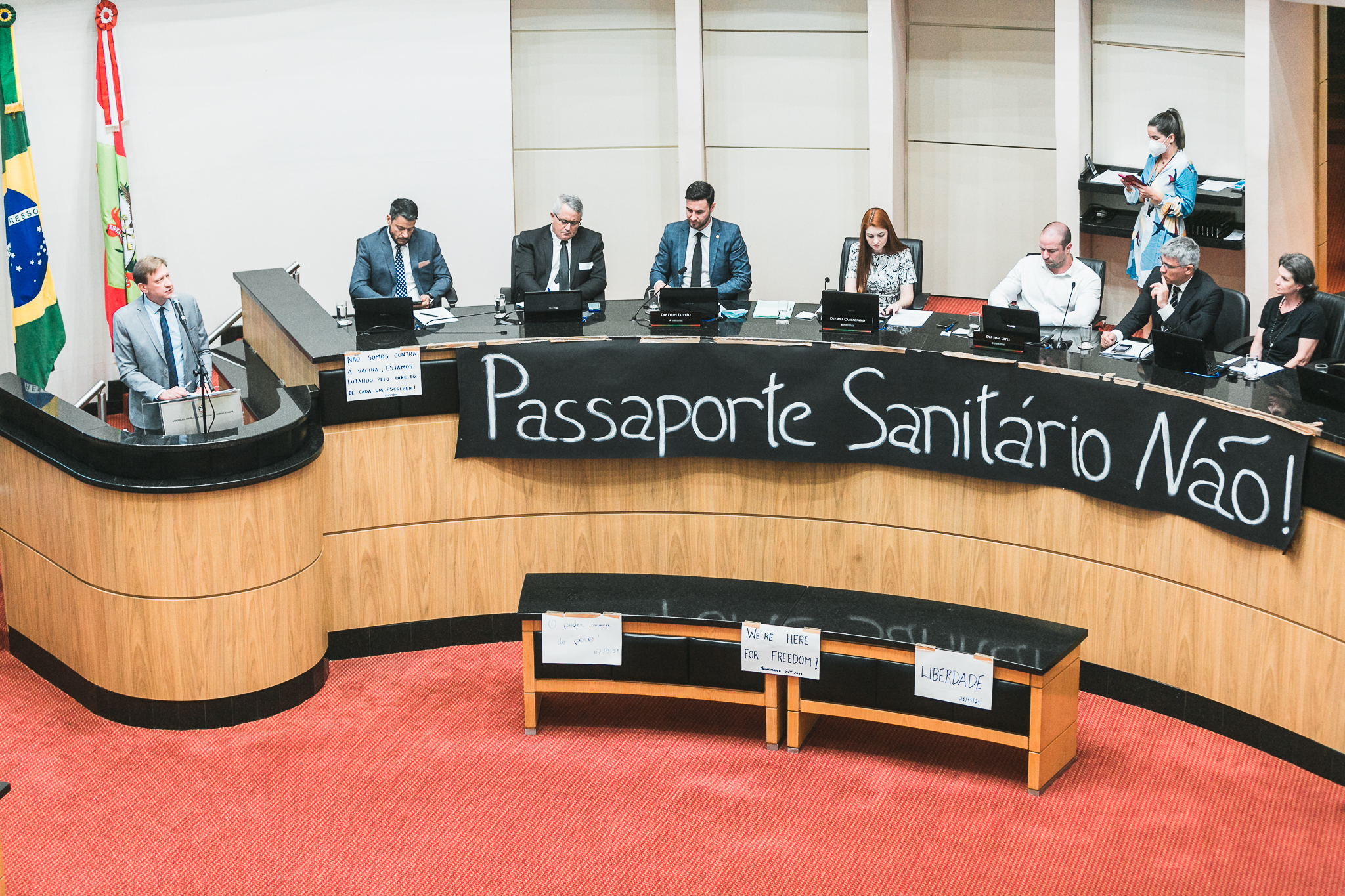 Audiência Pública – Contra o Passaporte de Vacinação