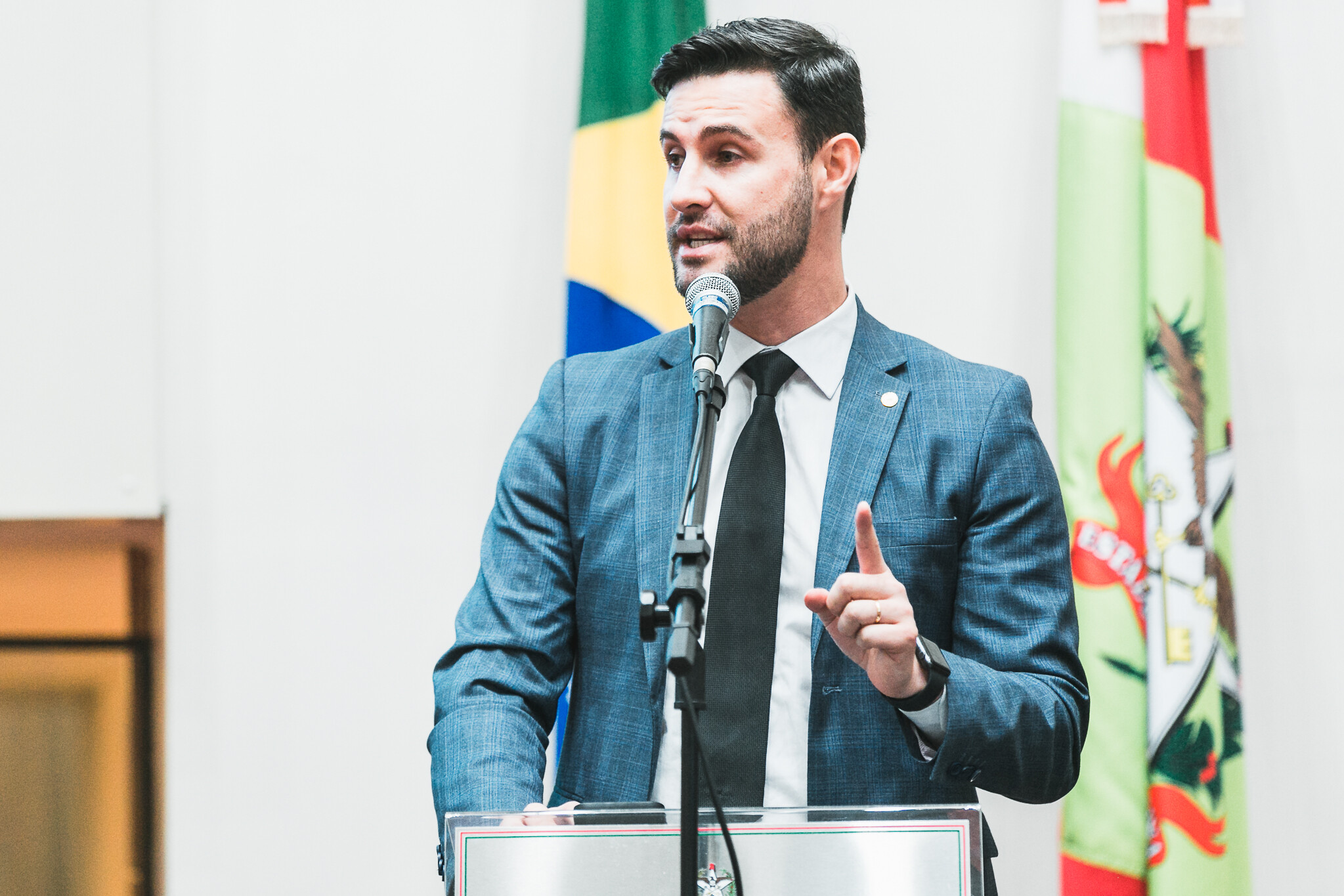 Deputado Felipe Estevão, autor do Projeto de Lei nº 317/2021