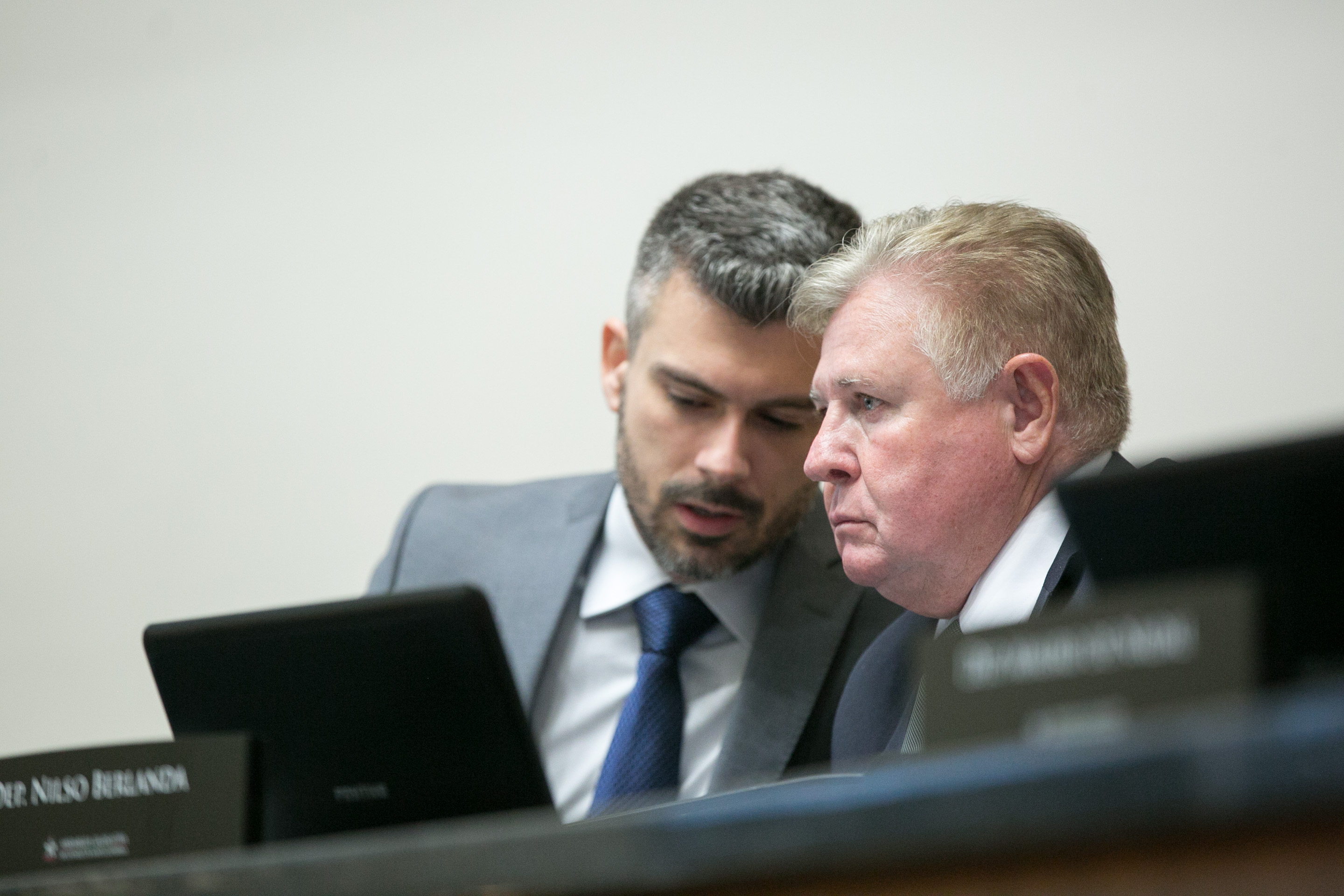 Deputado Bruno Souza (NOVO) e Deputado Nilso Berlanda (PL)
