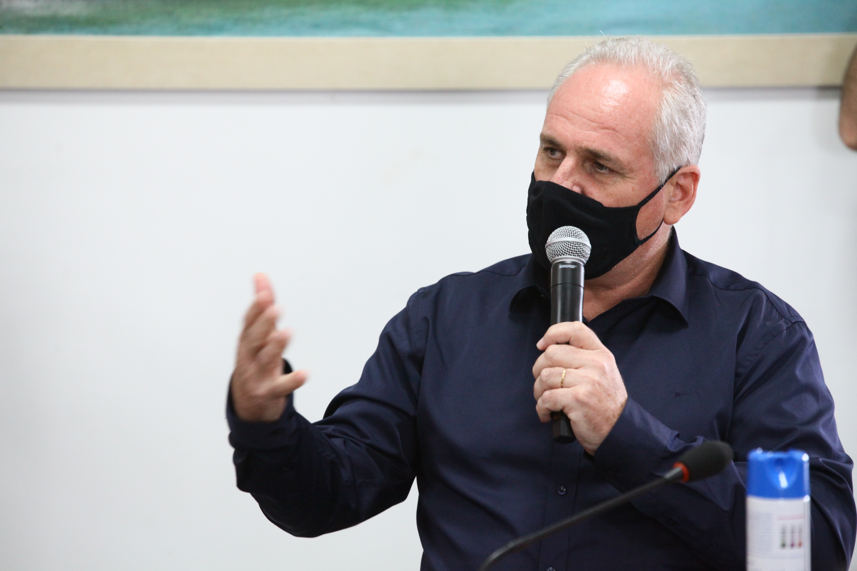 Audiência Pública da Comissão Mista sobre o processo de estudo da desestatização dos portos catarinenses - Vereador Antônio Carlos Ulber