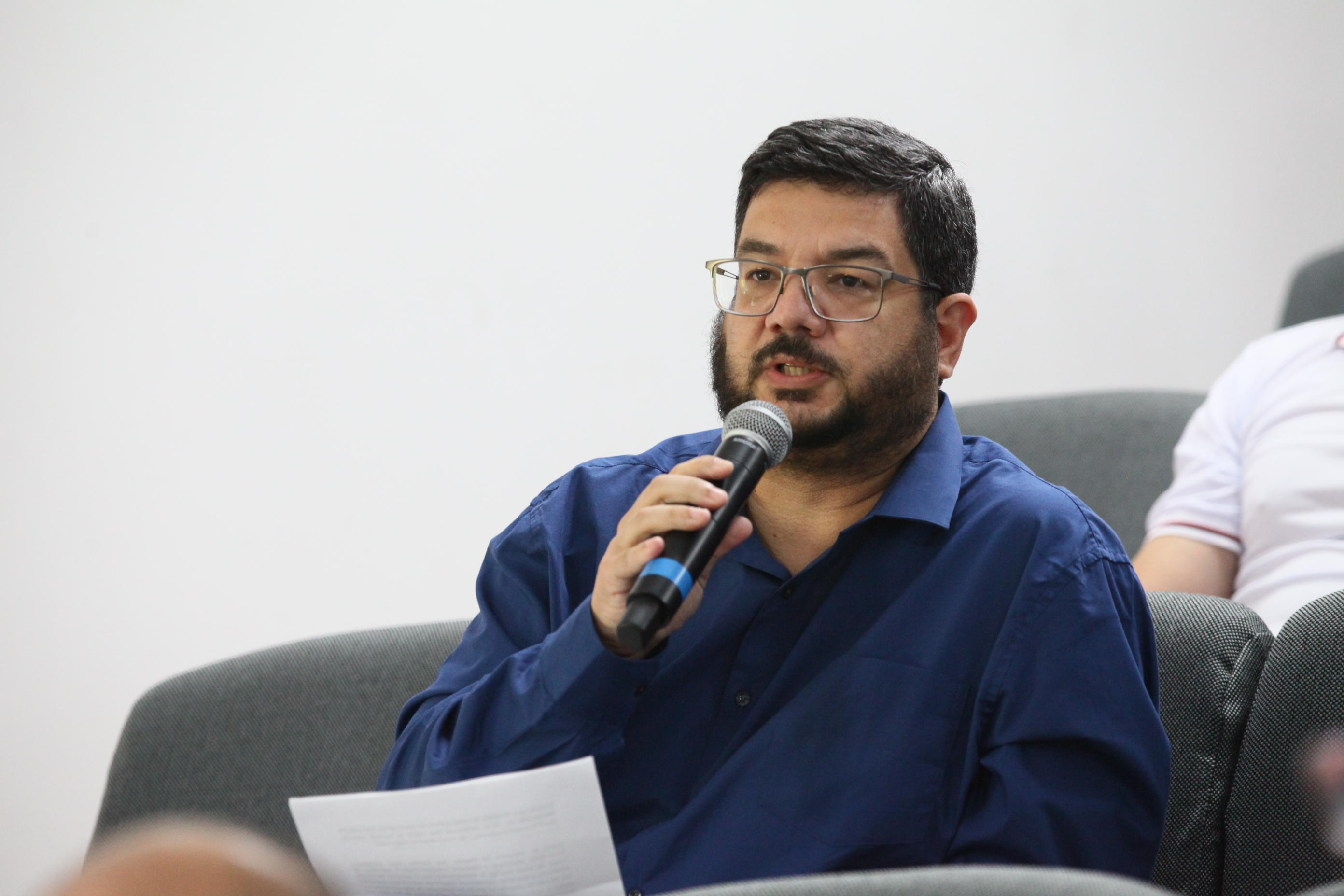 Audiência Pública da Comissão Mista sobre o processo de estudo da desestatização dos portos catarinenses - Paulo Telles (sindicato dos estivadores)