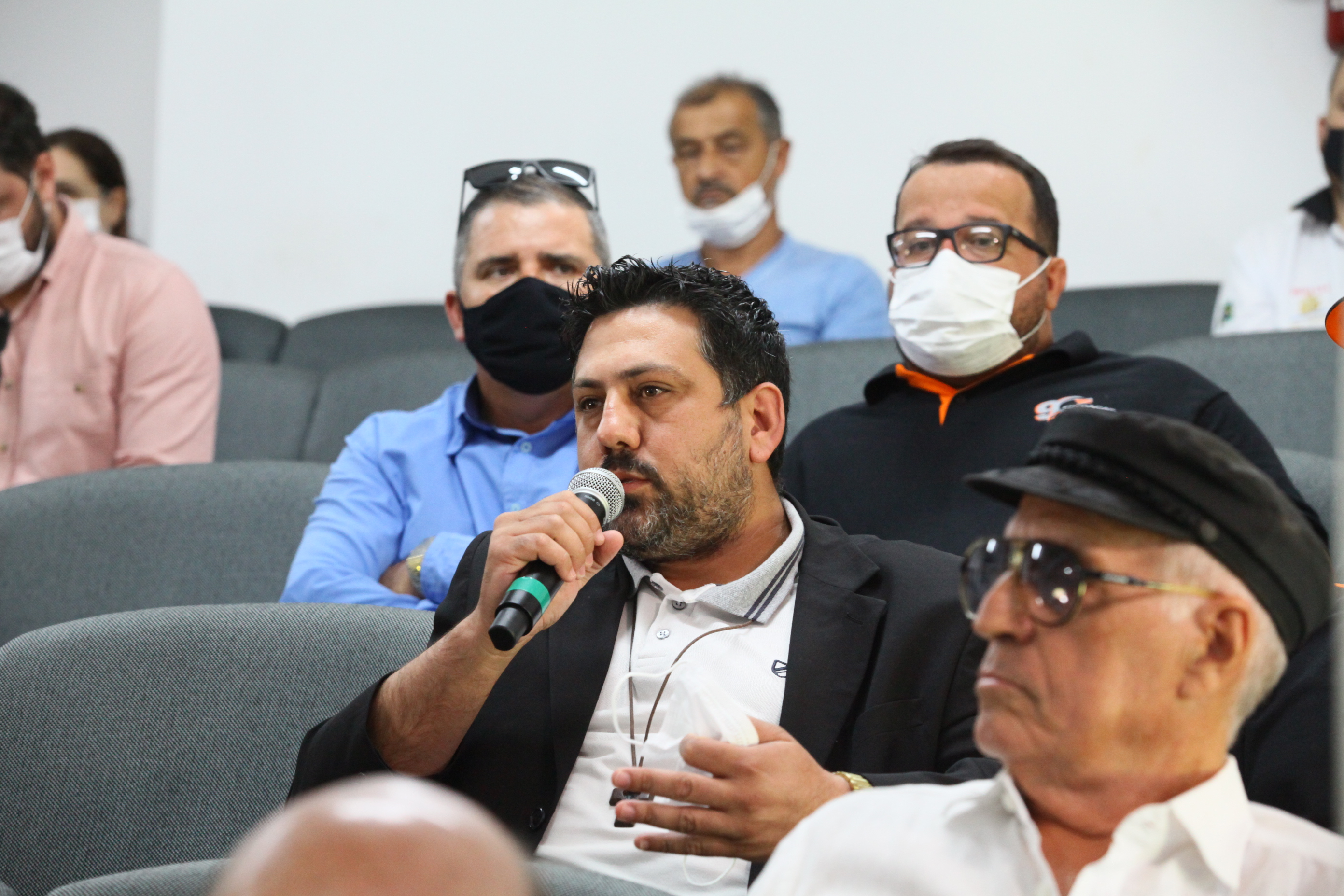 Audiência Pública da Comissão Mista sobre o processo de estudo da desestatização dos portos catarinenses - Ernando João Alves Junior, presidente da intersindical de Itajaí