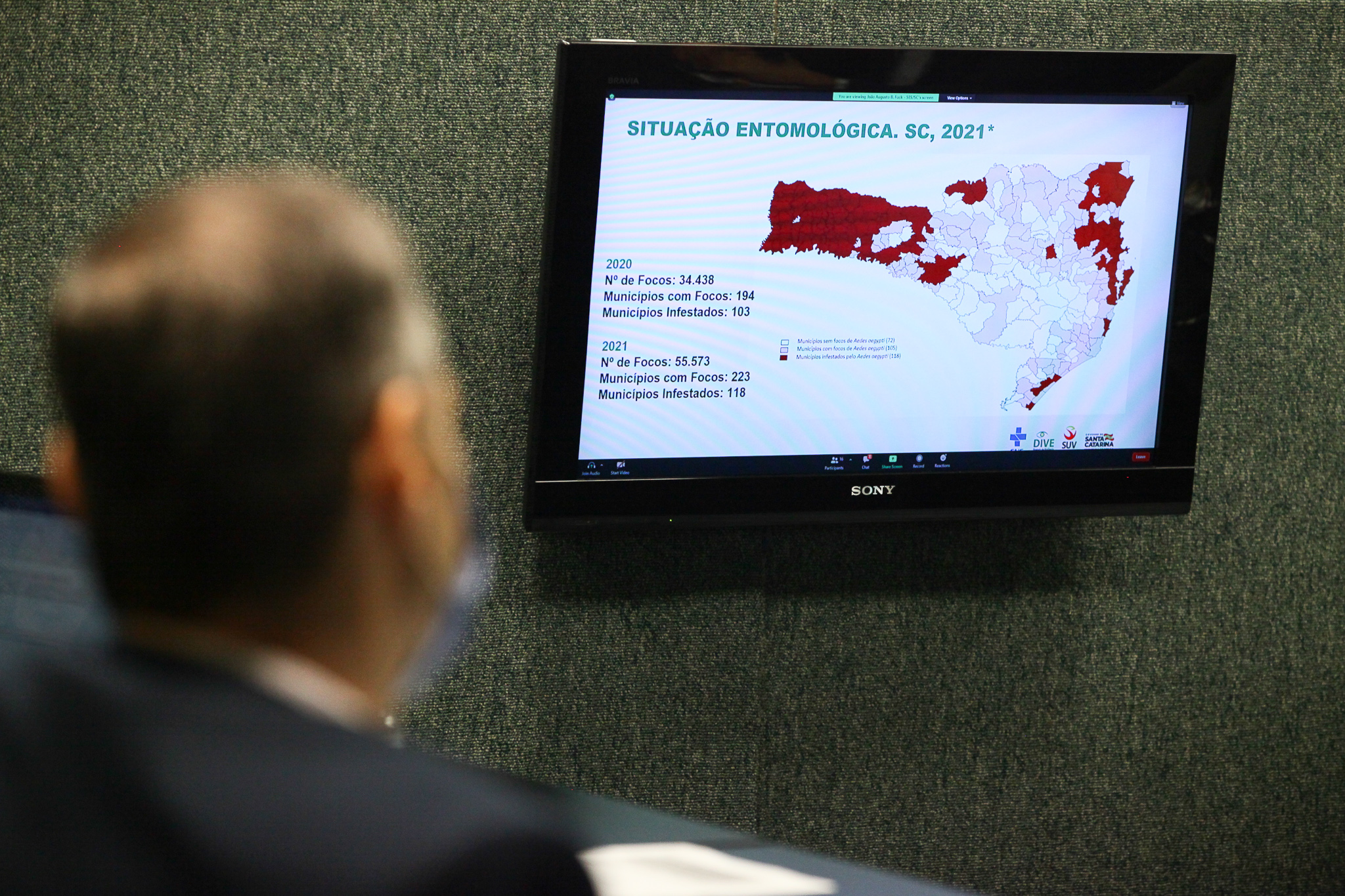 Audiência Pública - Casos de dengue em SC