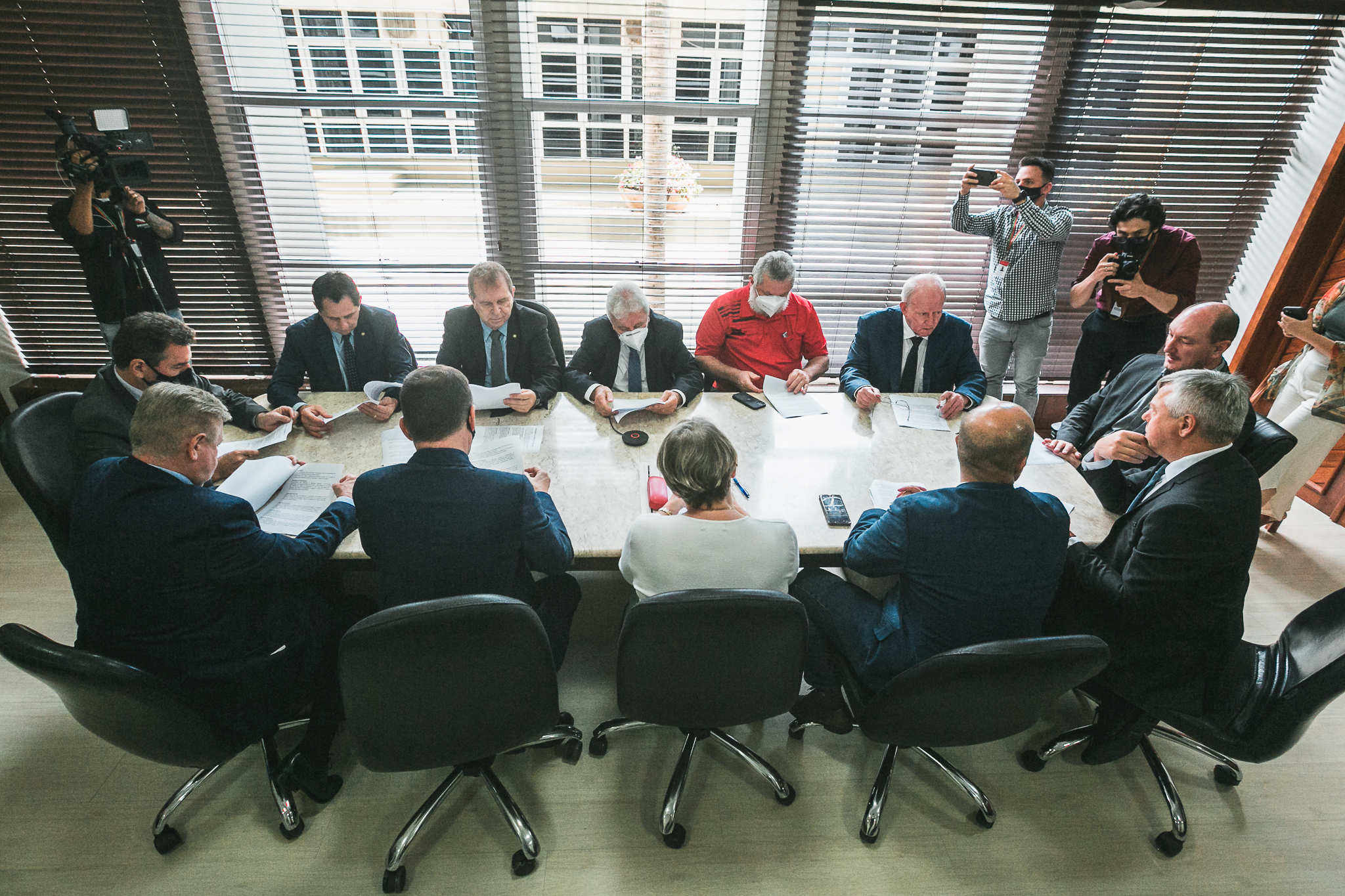 Reunião da Bancada do Oeste com o Secretário de Infraestrutura do Estado