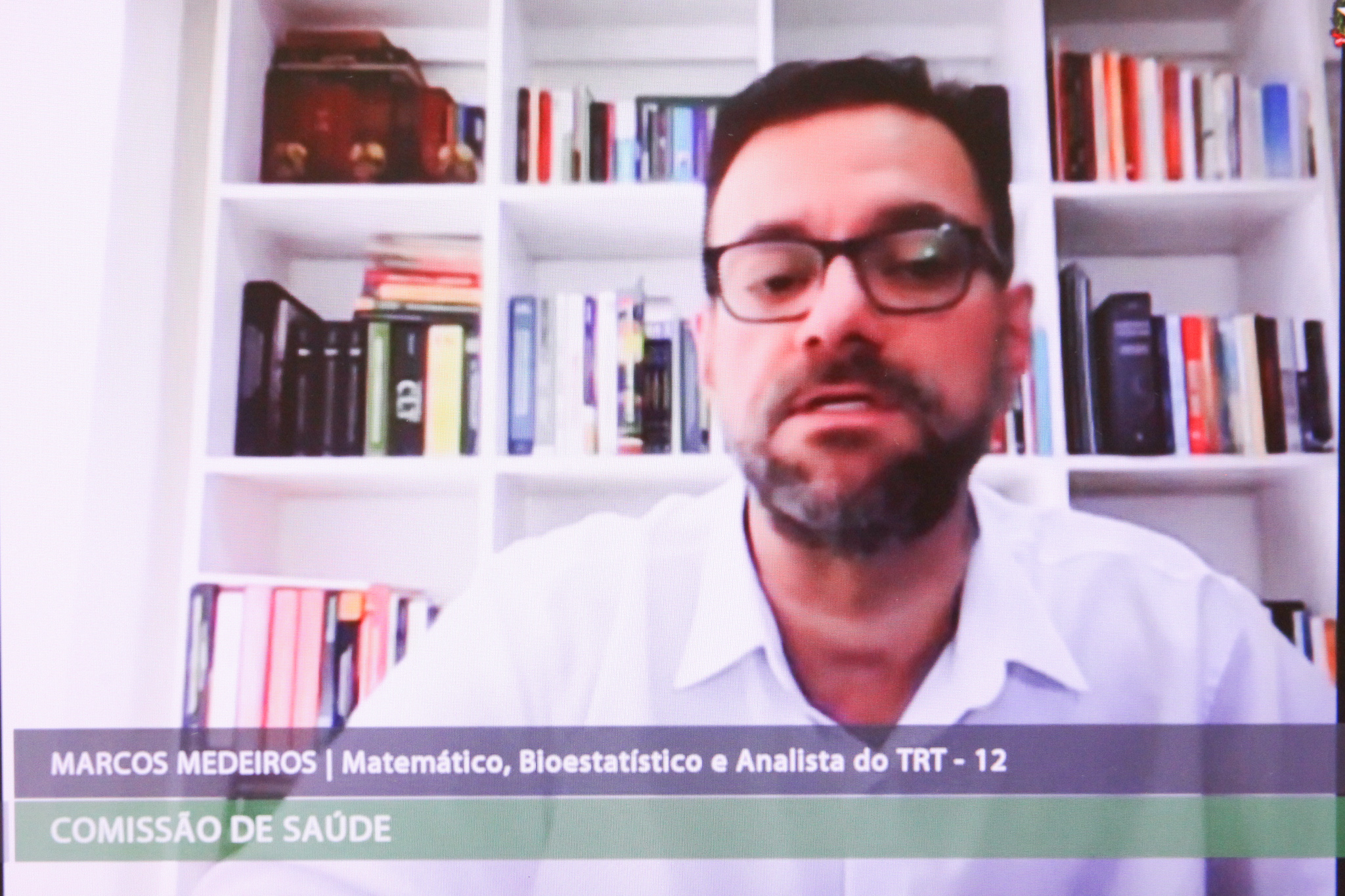 Comissão de Saúde - Marcos Medeiros, analista do TRT