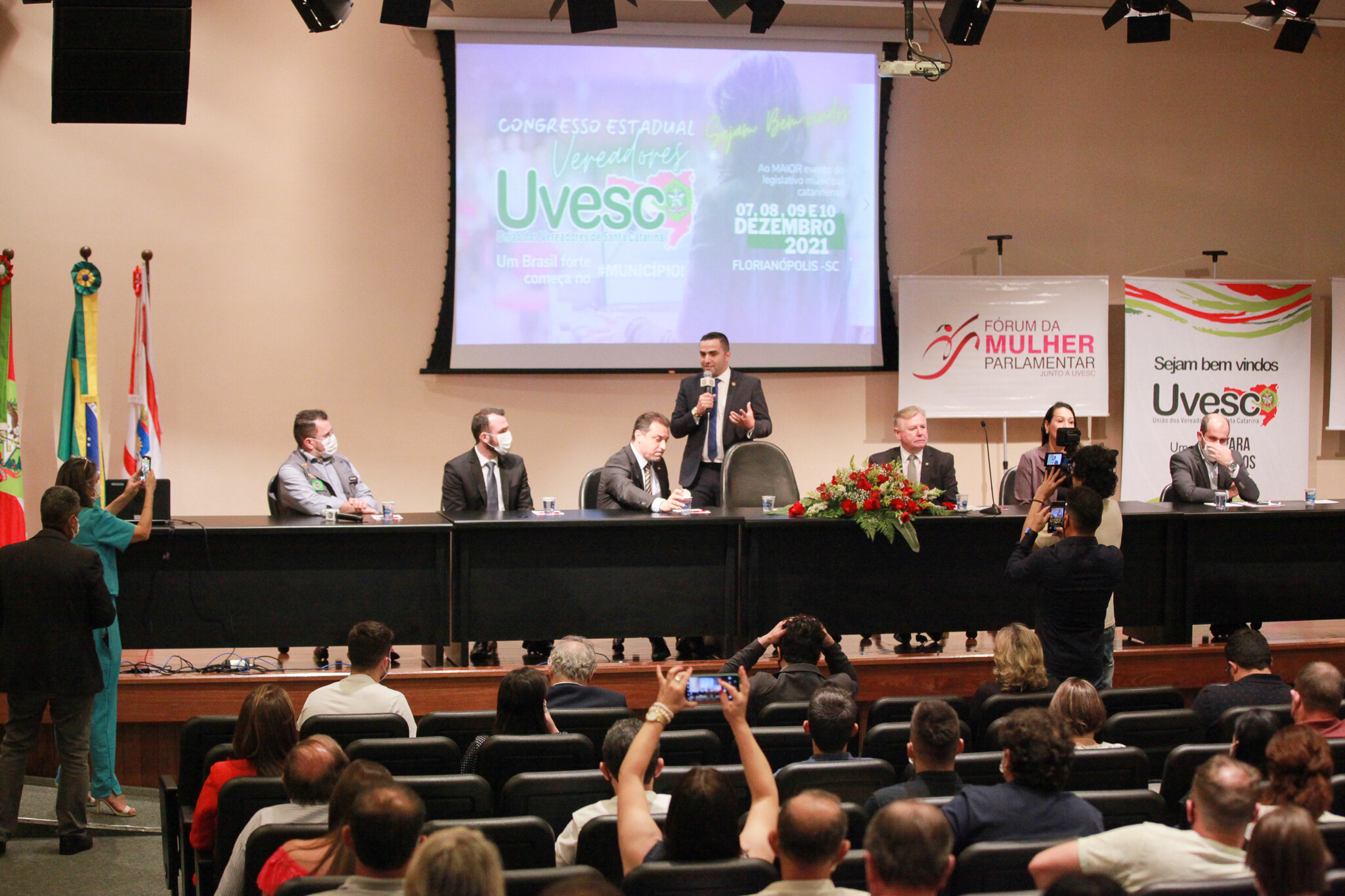 Congresso na Alesc destaca a importância dos vereadores