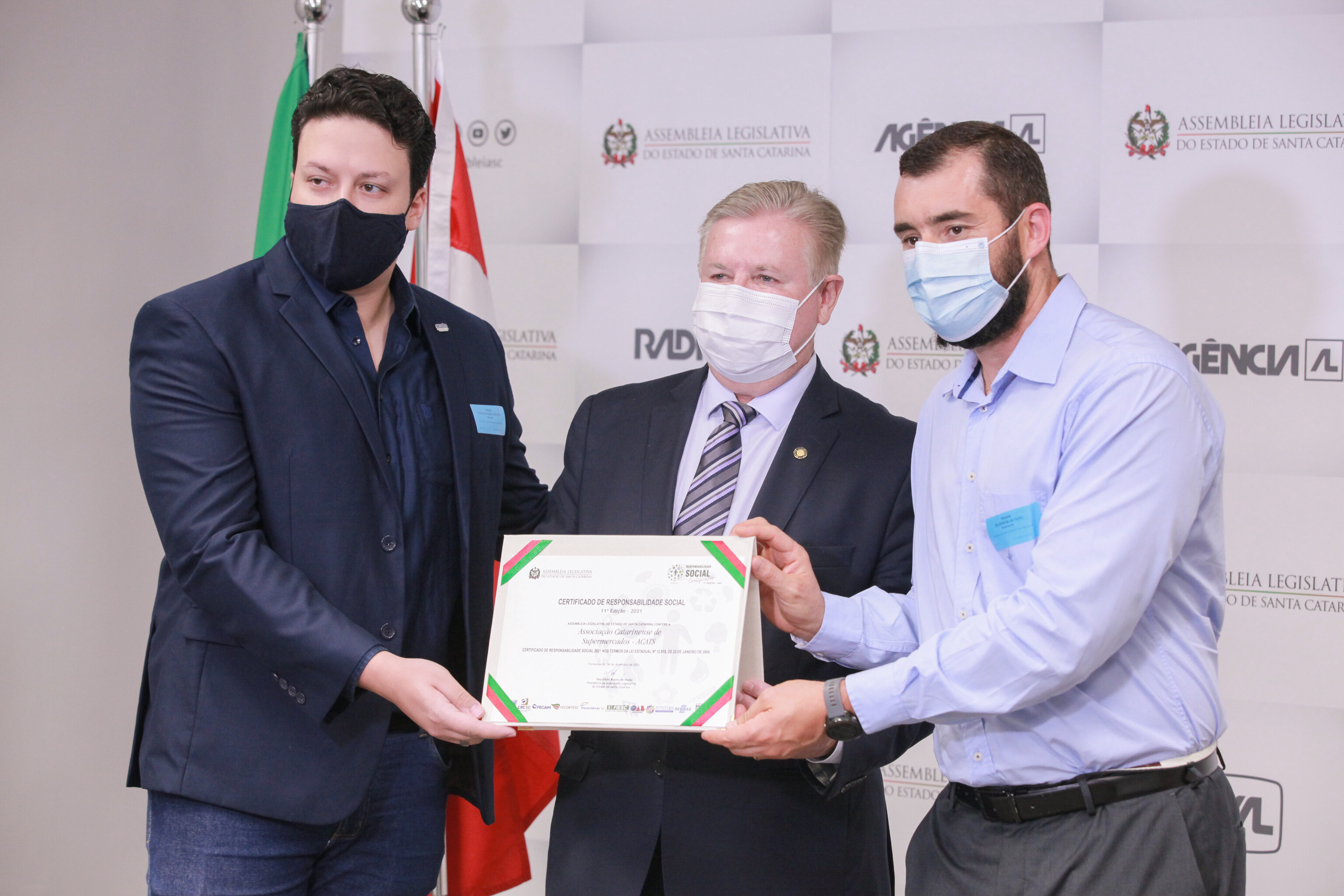 Berlanda entrega certificado de Responsabilidade Social à Acats