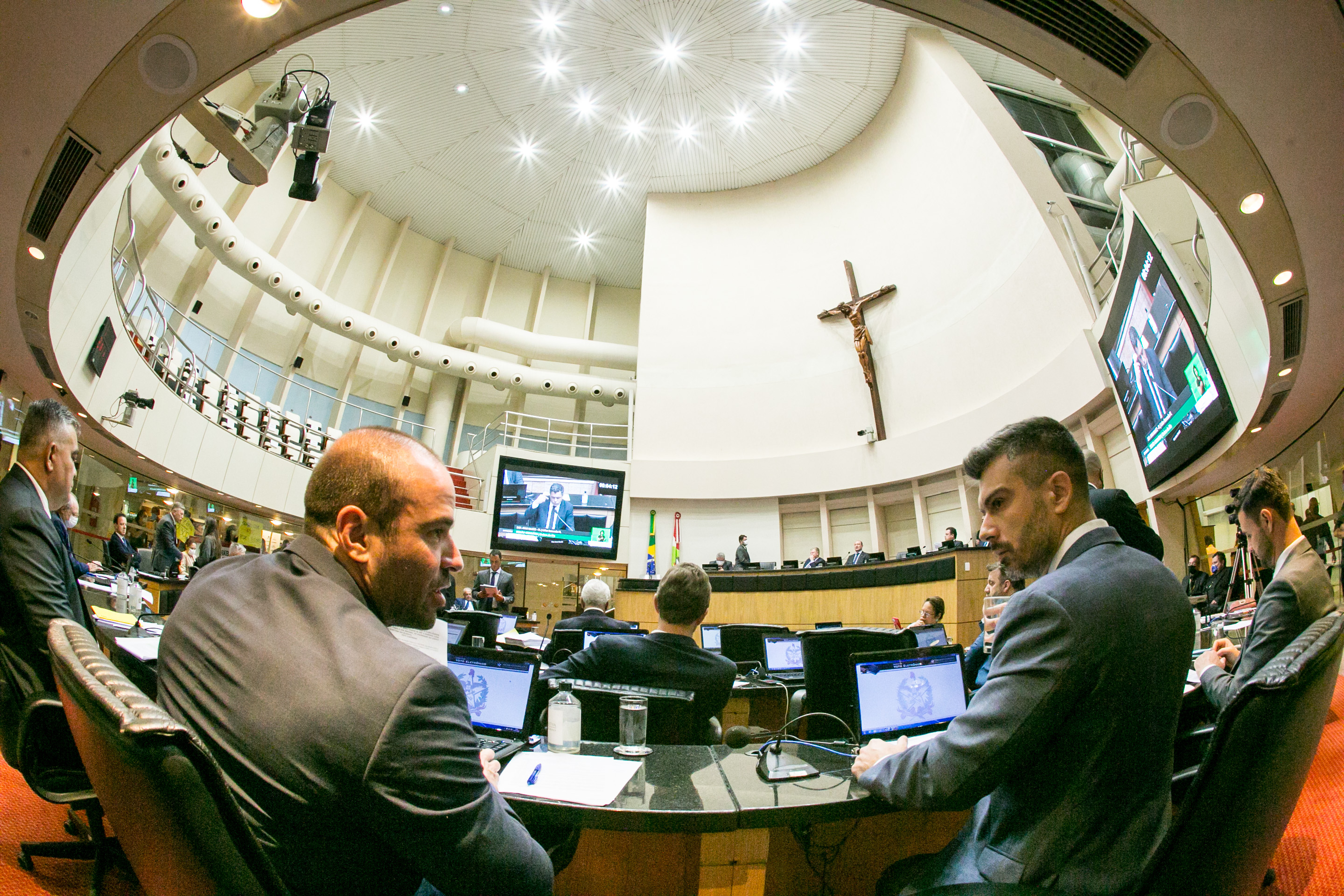 Deputado Jessé Lopes (PSL) e Deputado Bruno Souza (NOVO)