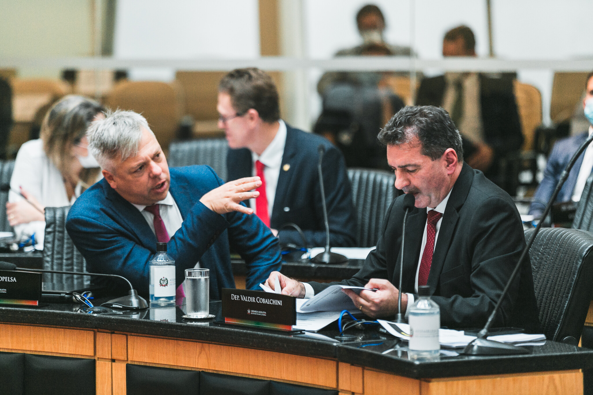Deputados Fabiano da Luz e Valdir Cobalchini fizeram parte da comissão mista que discutiu alterações no Código