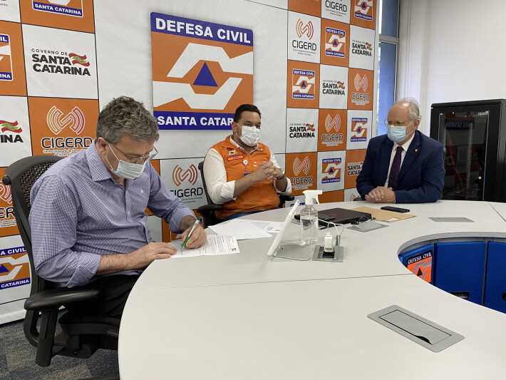 São Bento do Sul vai receber pontes pré-moldadas e veículo para a Defesa Civil