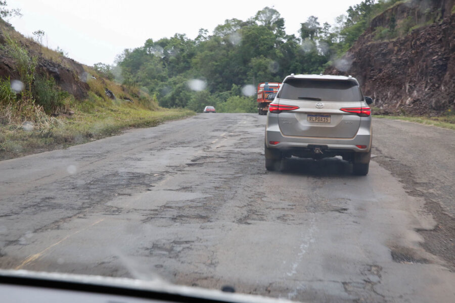 Rodovia esquecida: deputado diz que BR-163 está precária e perigosa para quem trafega pela região