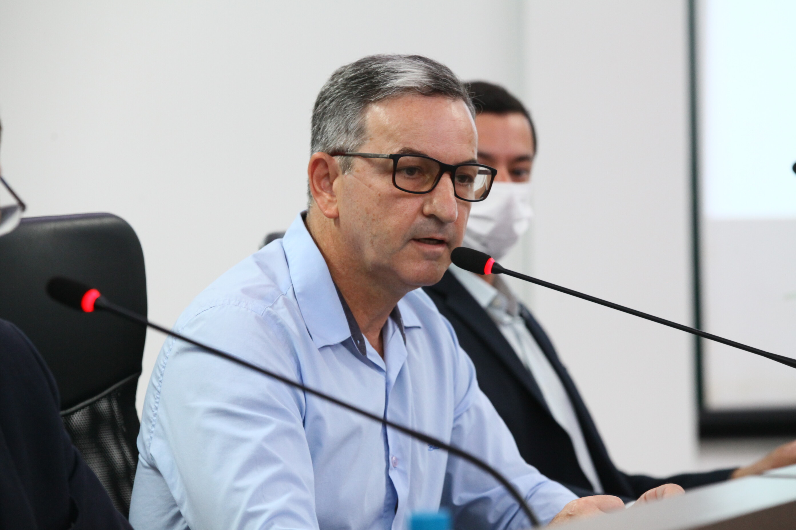 Vereador Humberto Carlos dos Santos, presidente da Câmara de Imbituba
